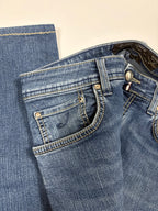 Jacob Cohen 620 jeans i marineblå, W32