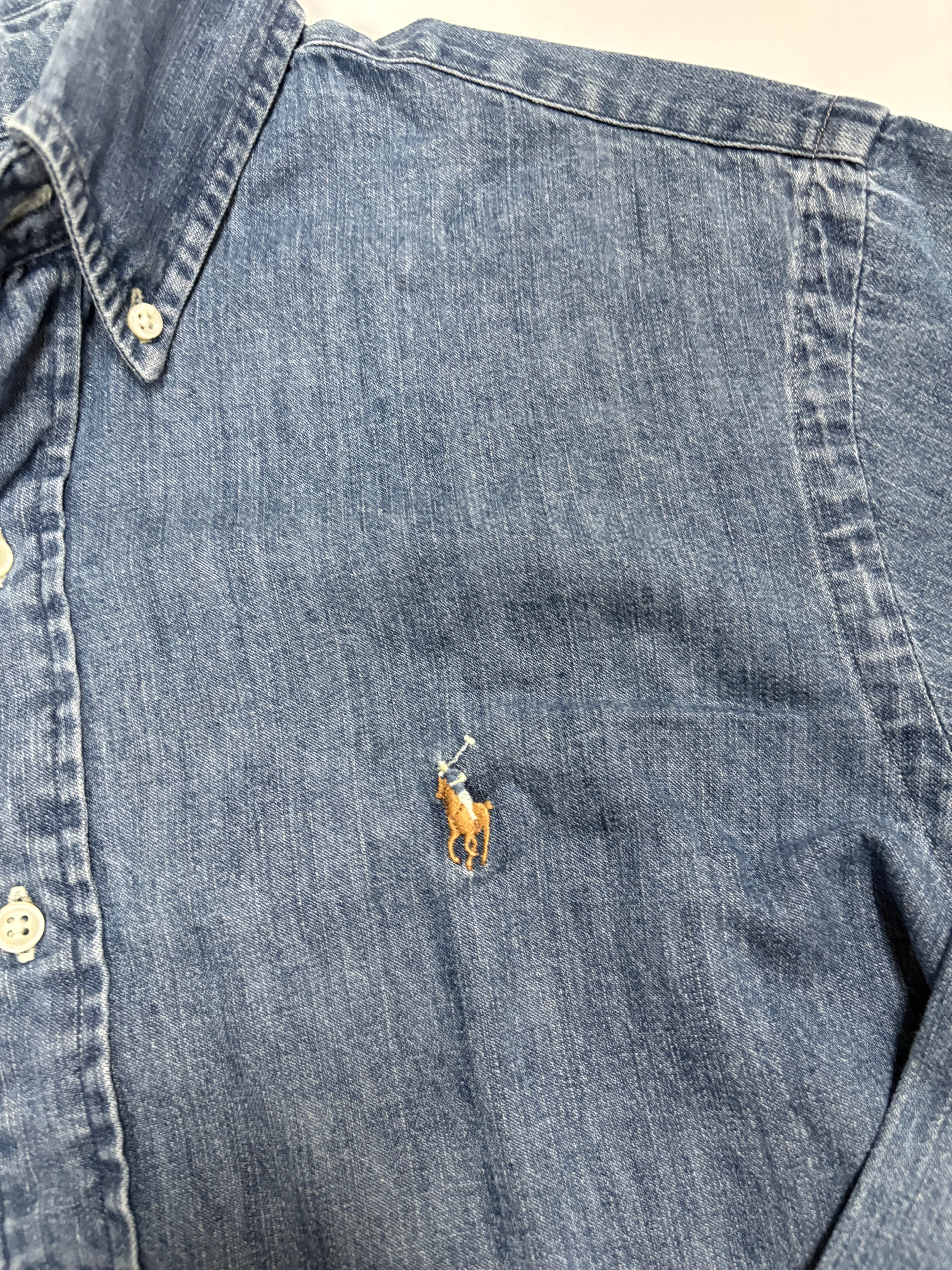 Polo Ralph Lauren denim skjorte (M)