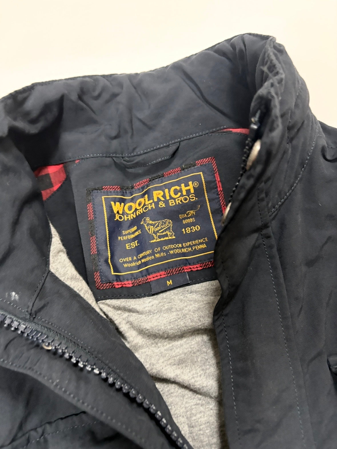 Woolrich field jakke (M)