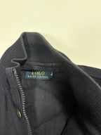 Polo Ralph Lauren Quiltet cardigan i marineblå, str. M