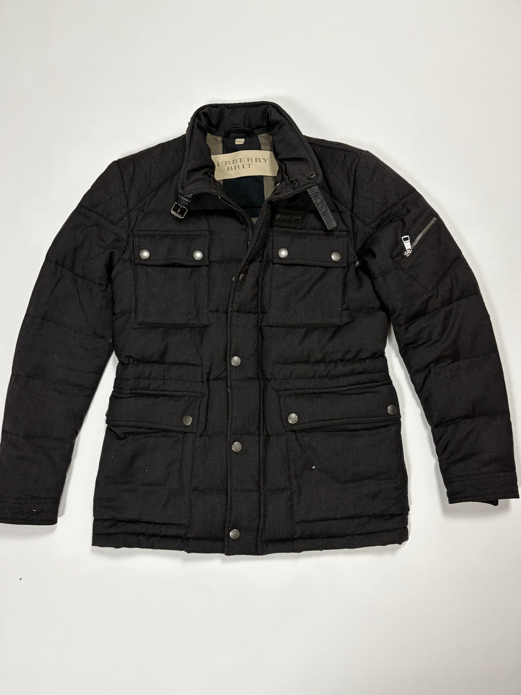 Burberry field boble jakke (S)