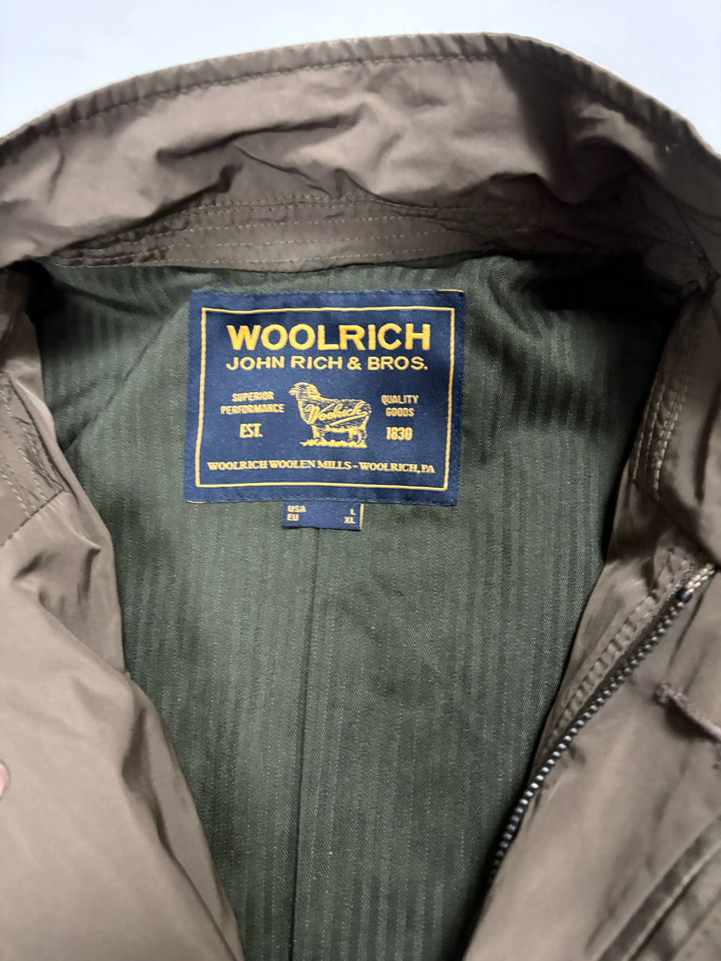 Woolrich field jakke (XL)