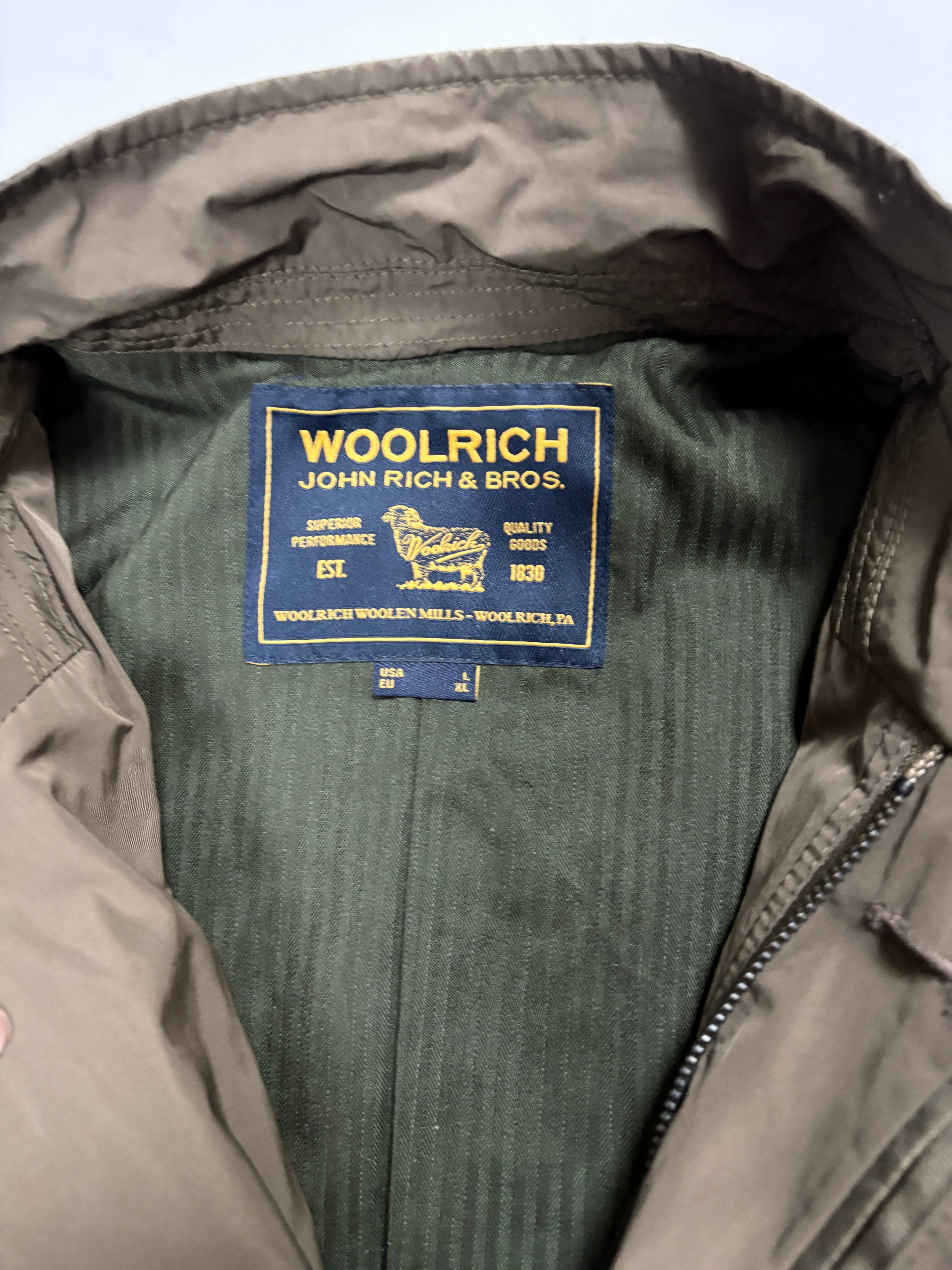 Woolrich field jakke (XL)