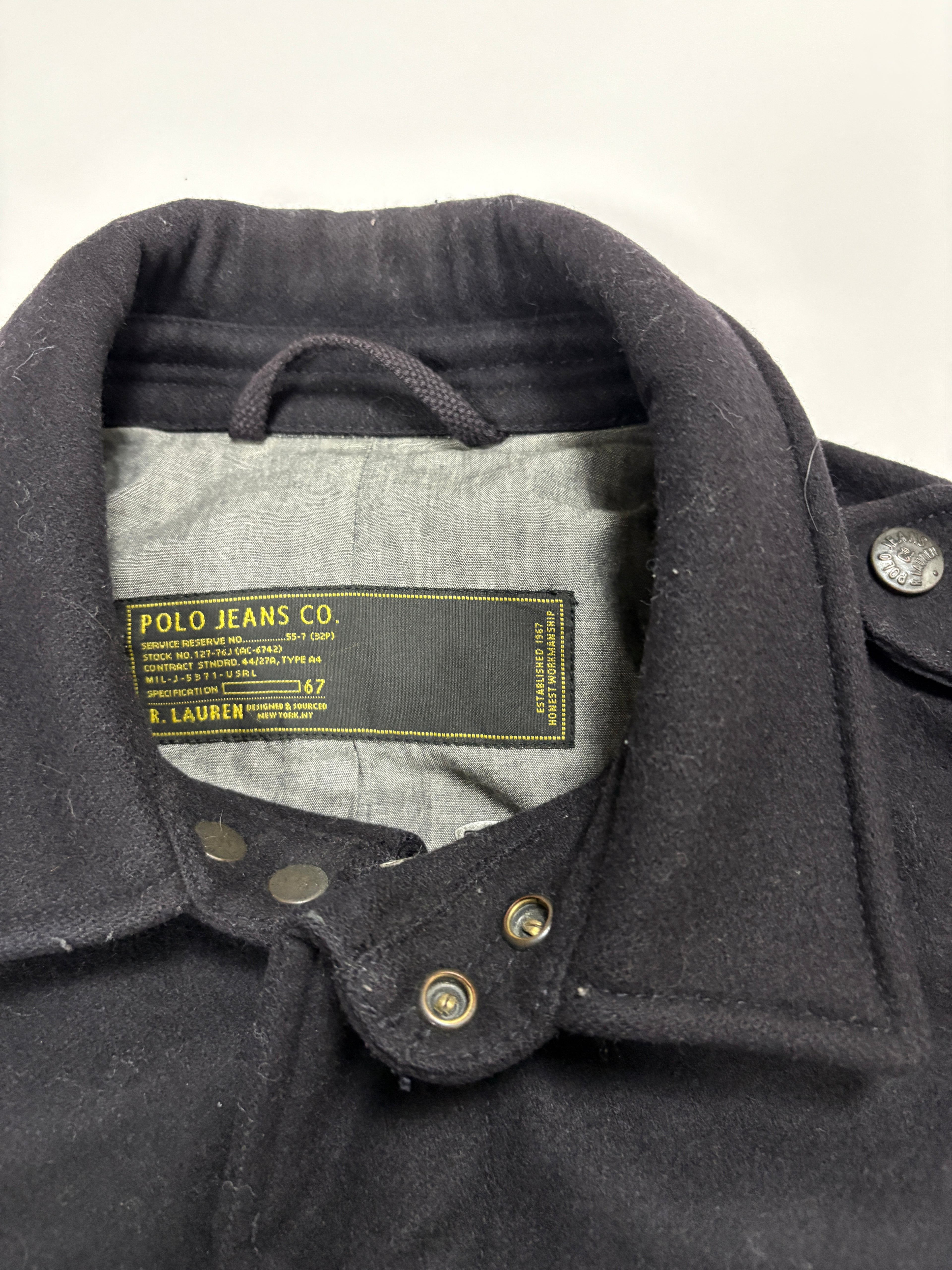 Polo ralph lauren overfrakk (L)