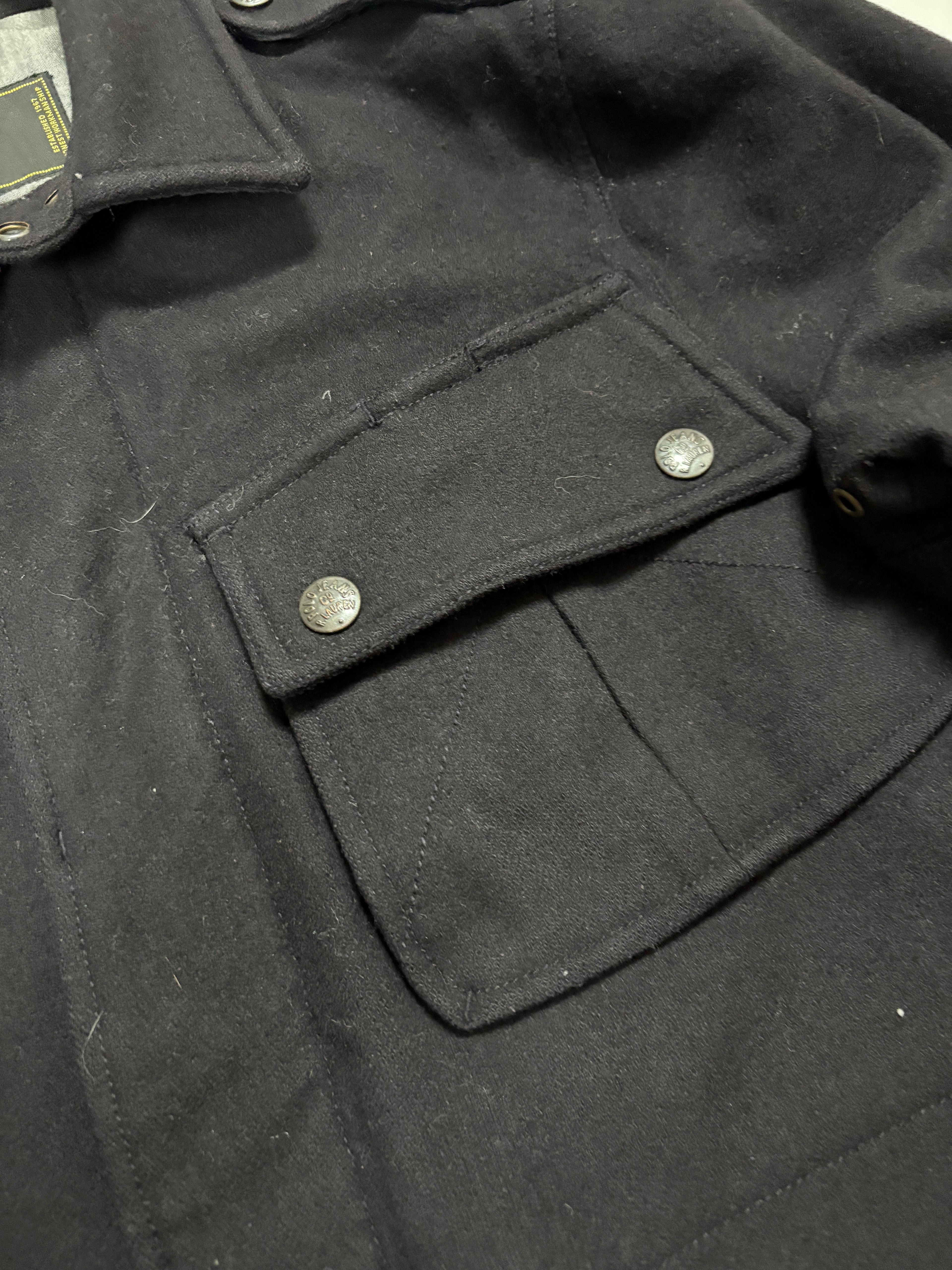 Polo ralph lauren overfrakk (L)