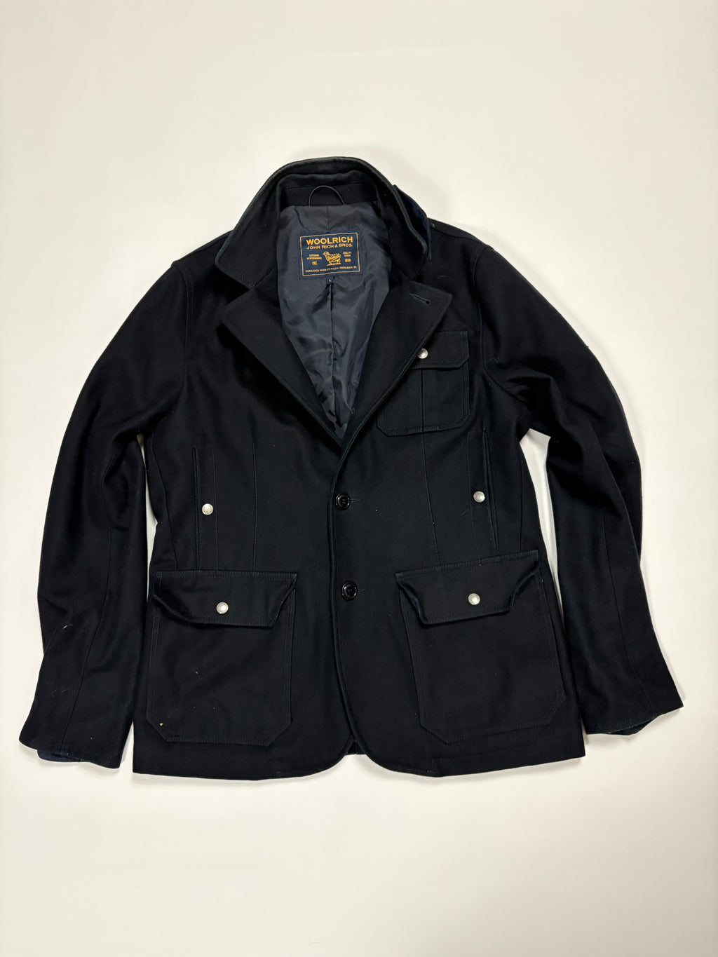 Woolrich overfrakk (L)