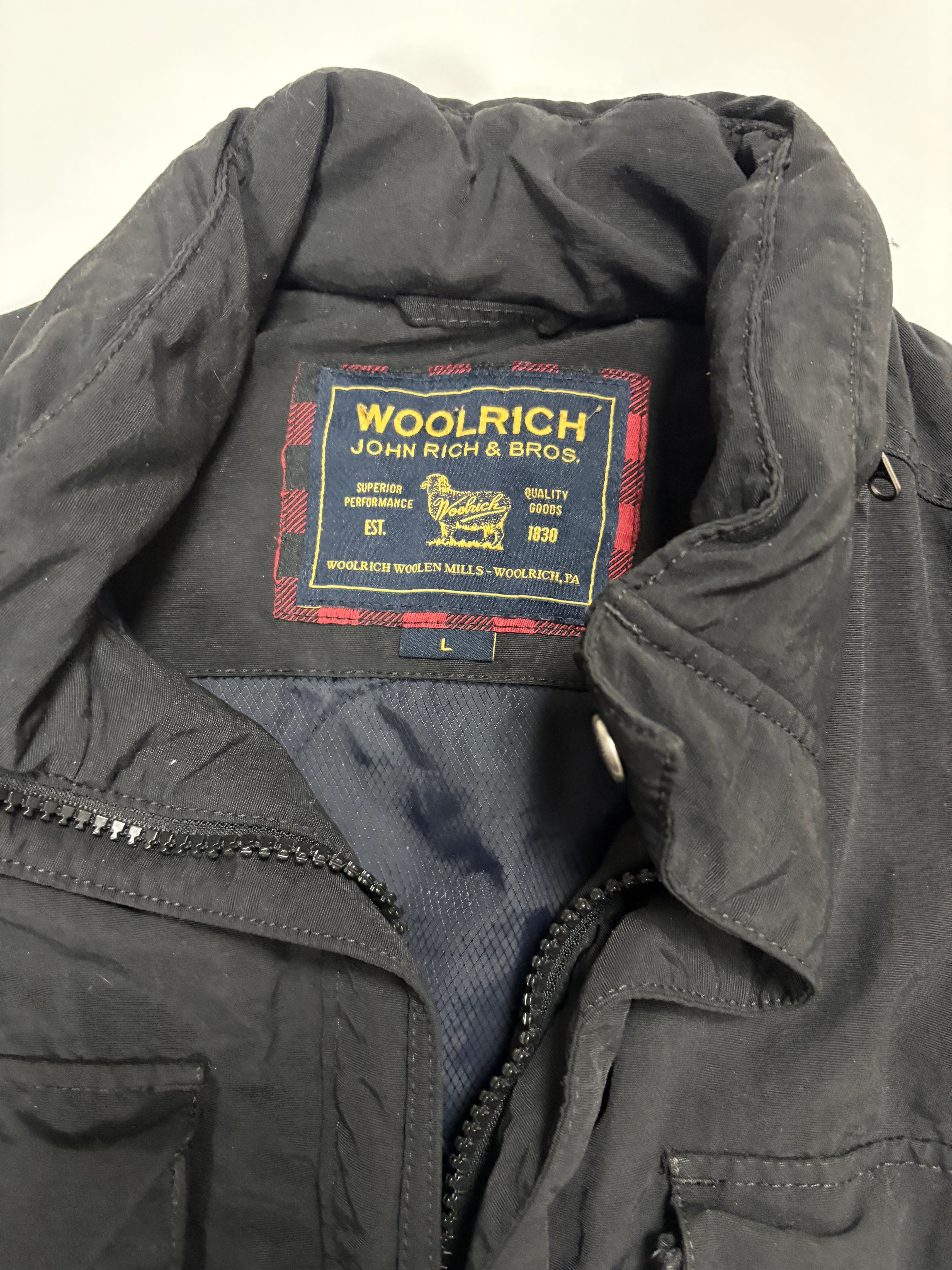 Woolrich field jakke (L)
