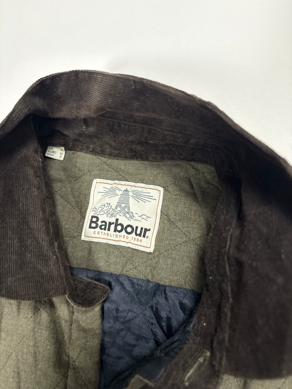 Barbour jakke (M)