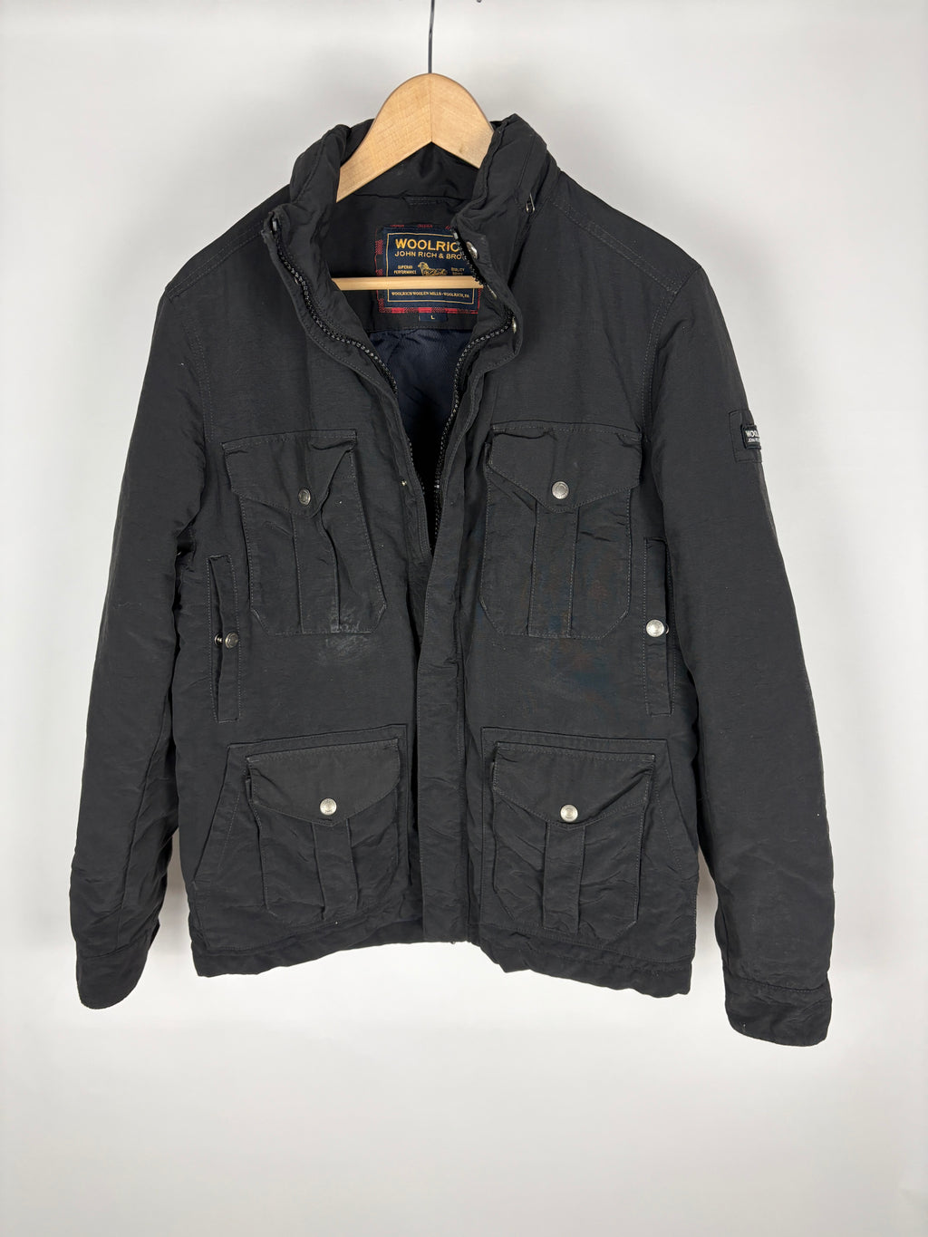 Woolrich field jakke (L)