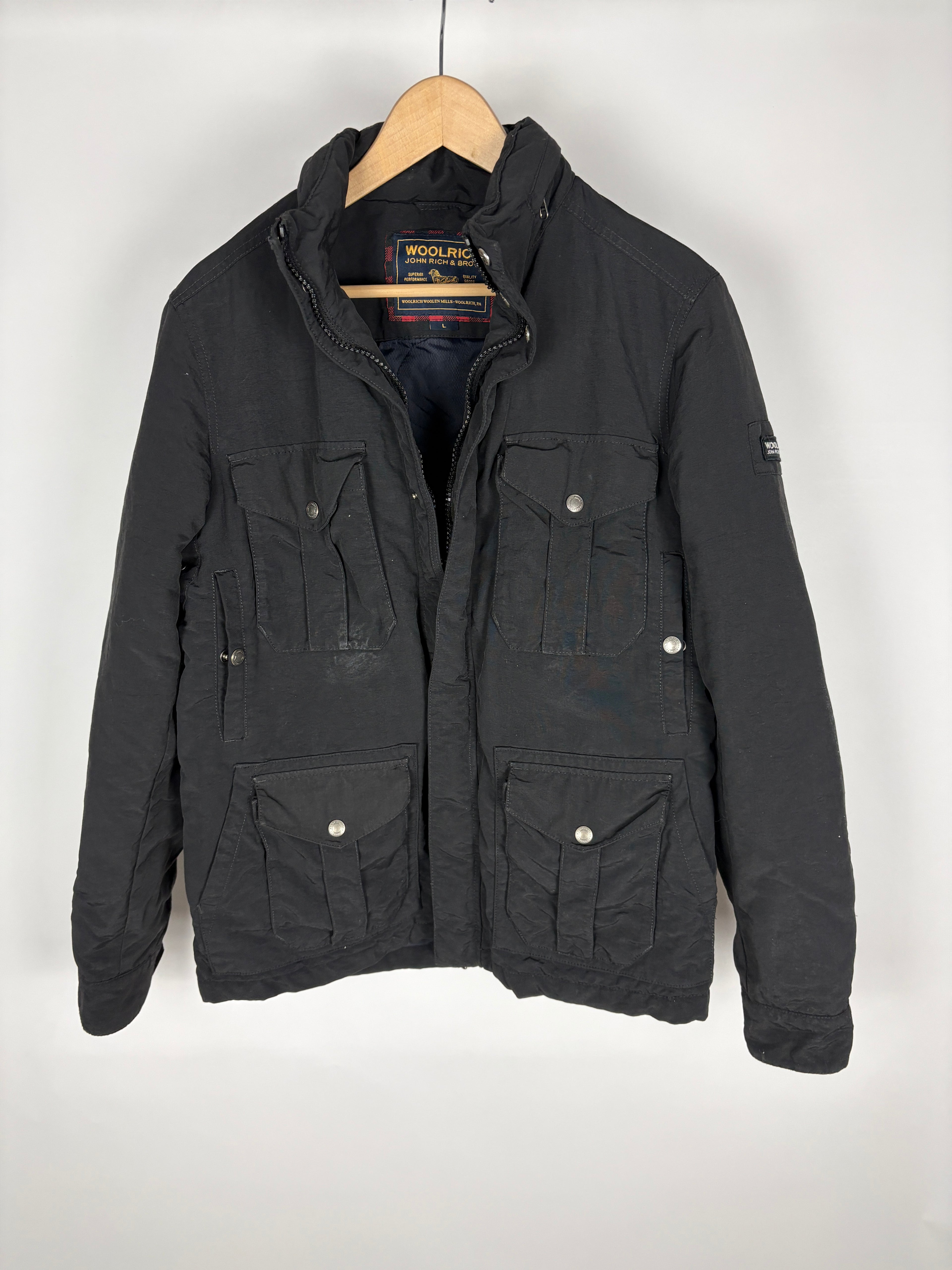 Woolrich field jakke (L)
