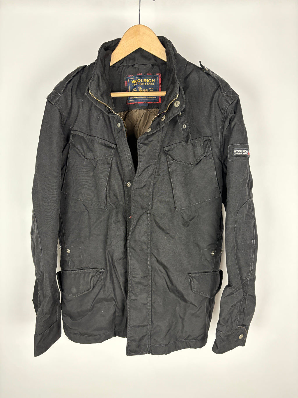 Woolrich field jakke (L)
