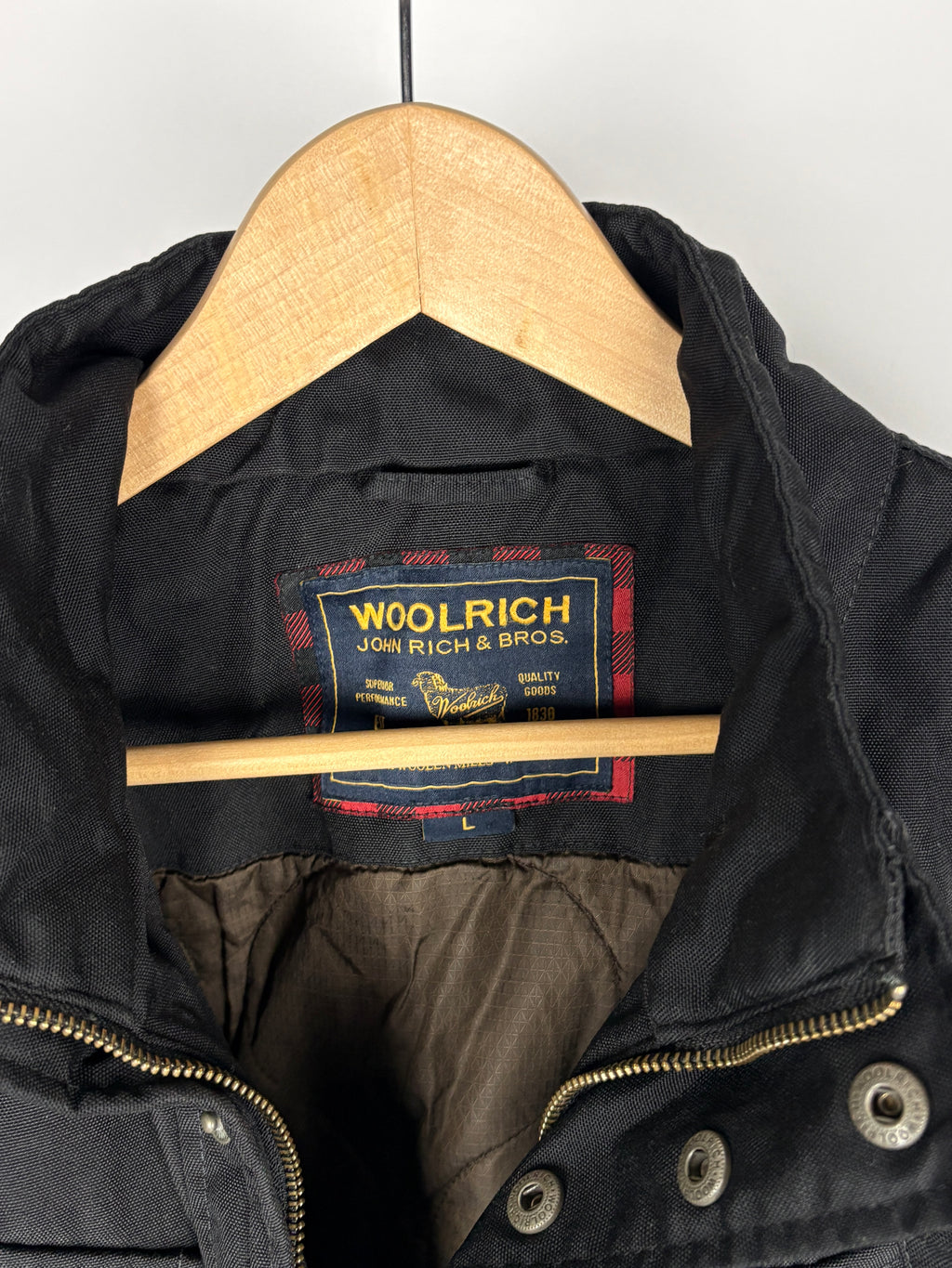 Woolrich field jakke (L)