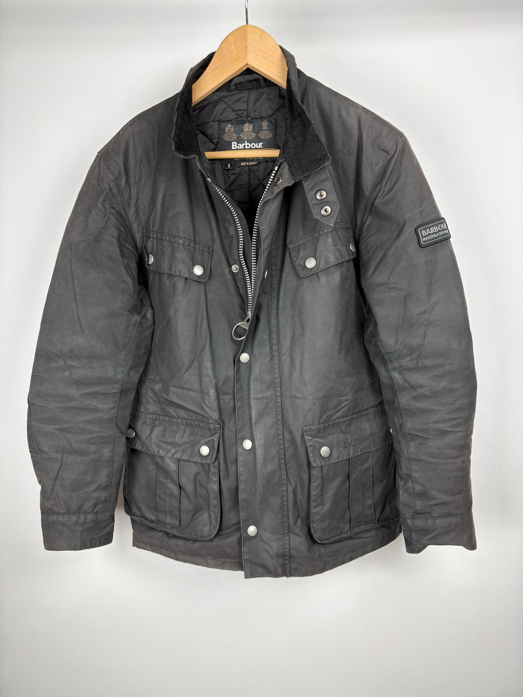 Barbour wax jakke (S)