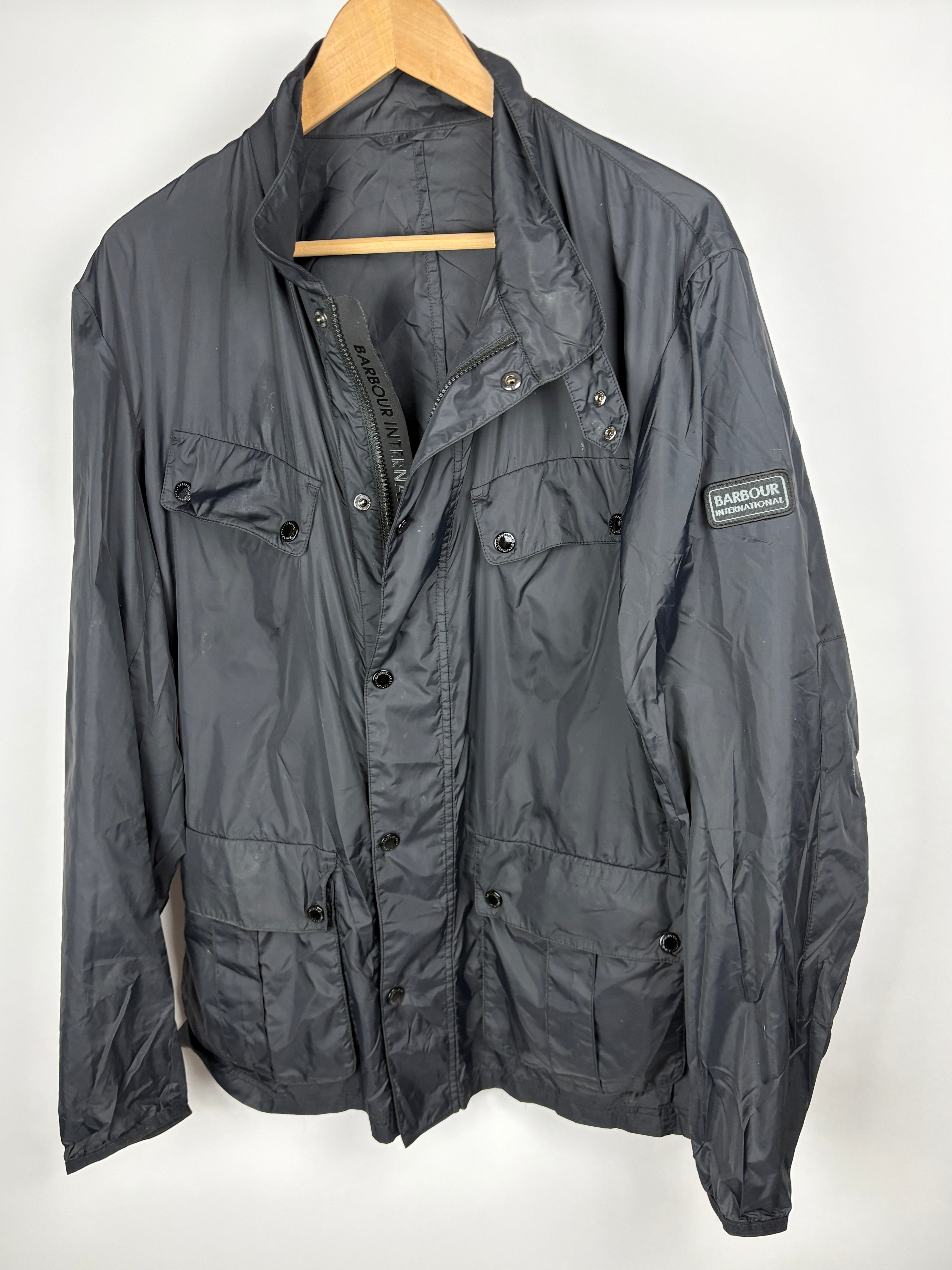 Barbour regn jakke (L)