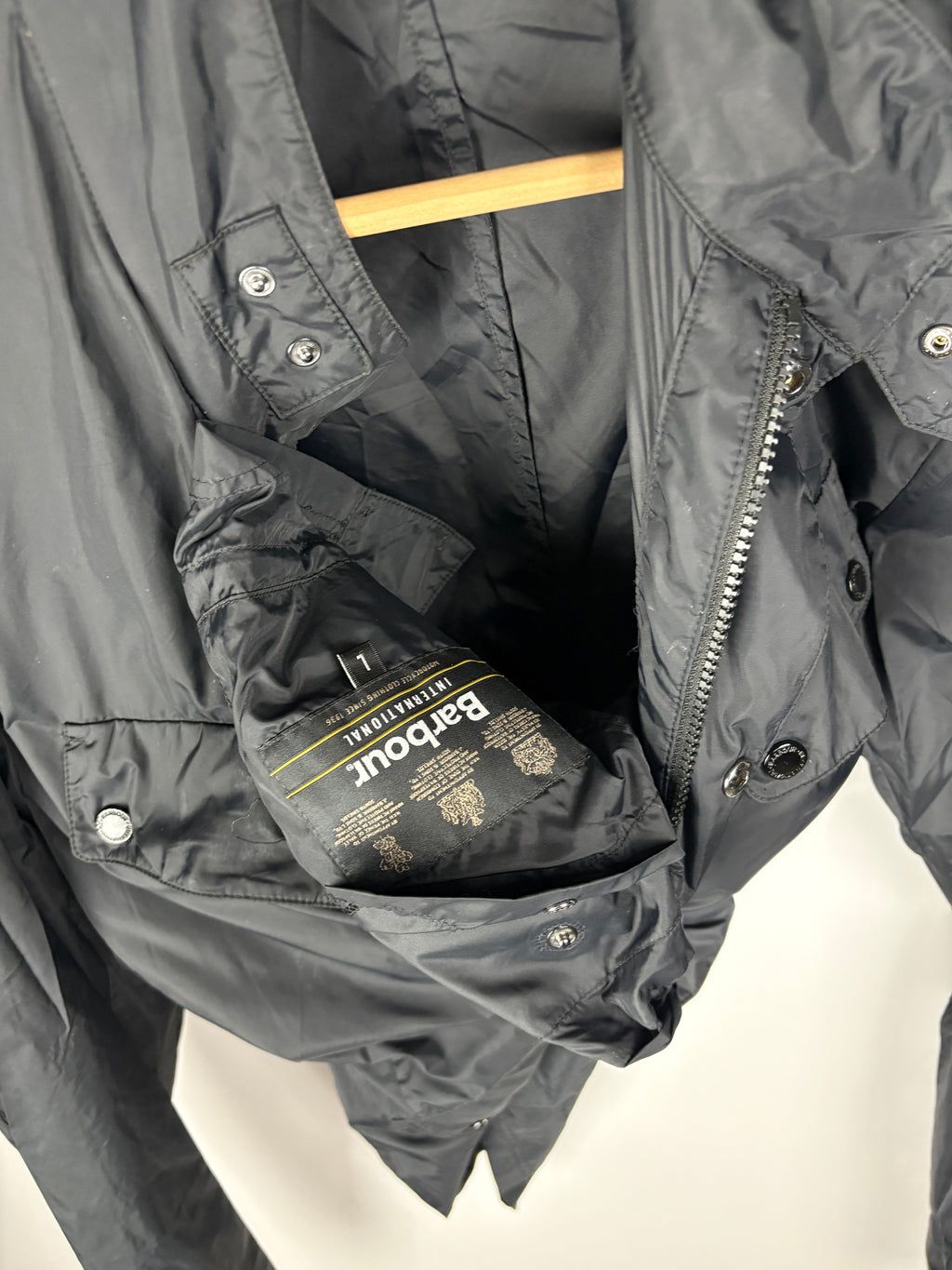 Barbour regn jakke (L)