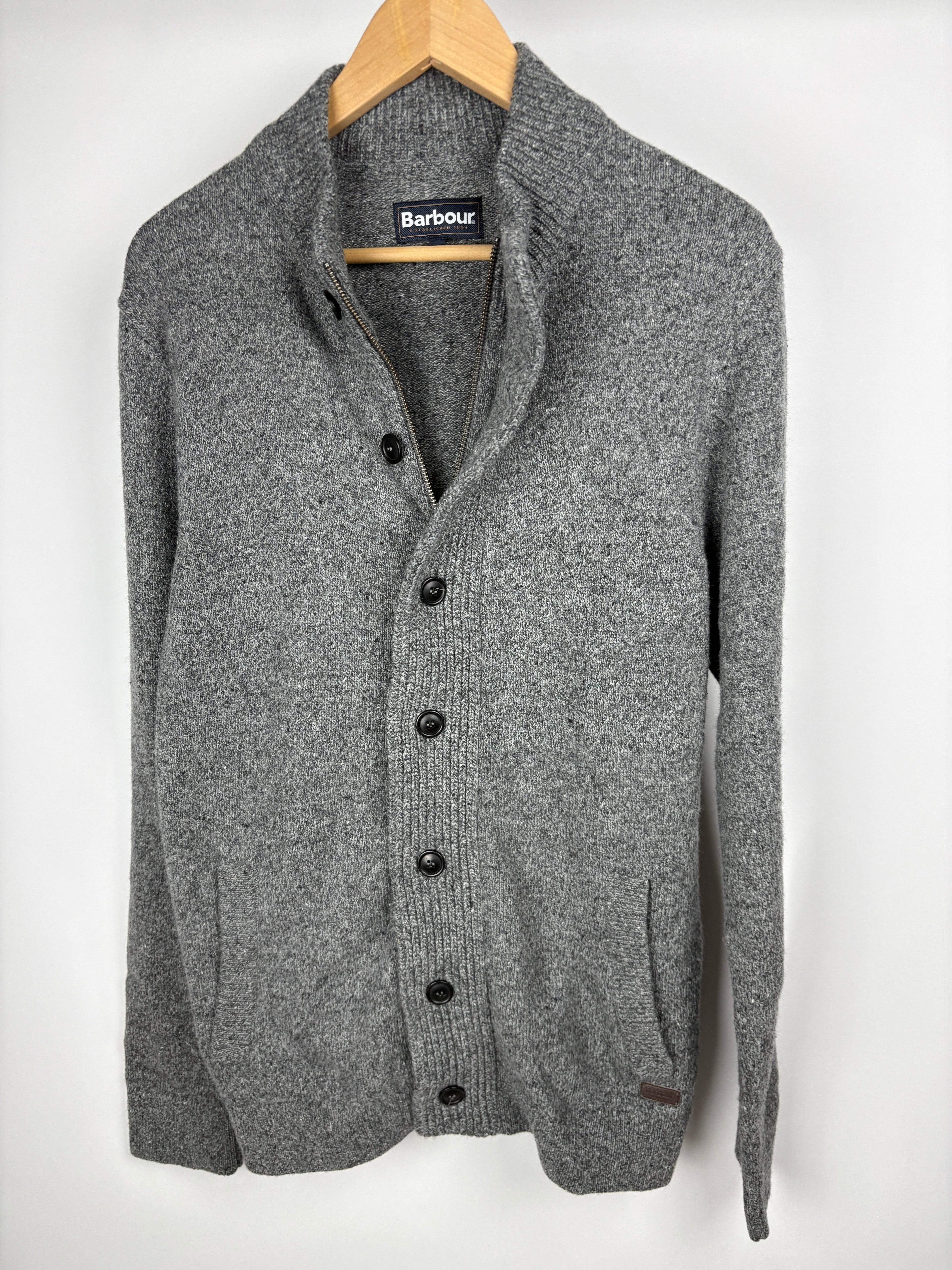 Barbour cardigan (M)