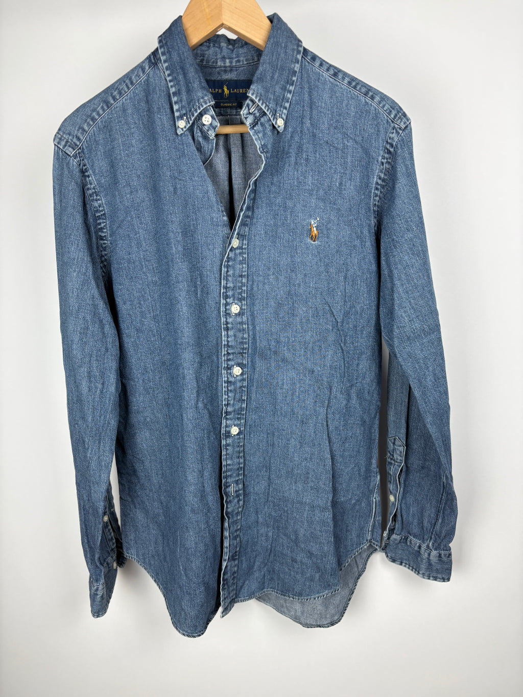 Polo Ralph Lauren denim skjorte (S)