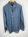 Polo Ralph Lauren denim skjorte (S)