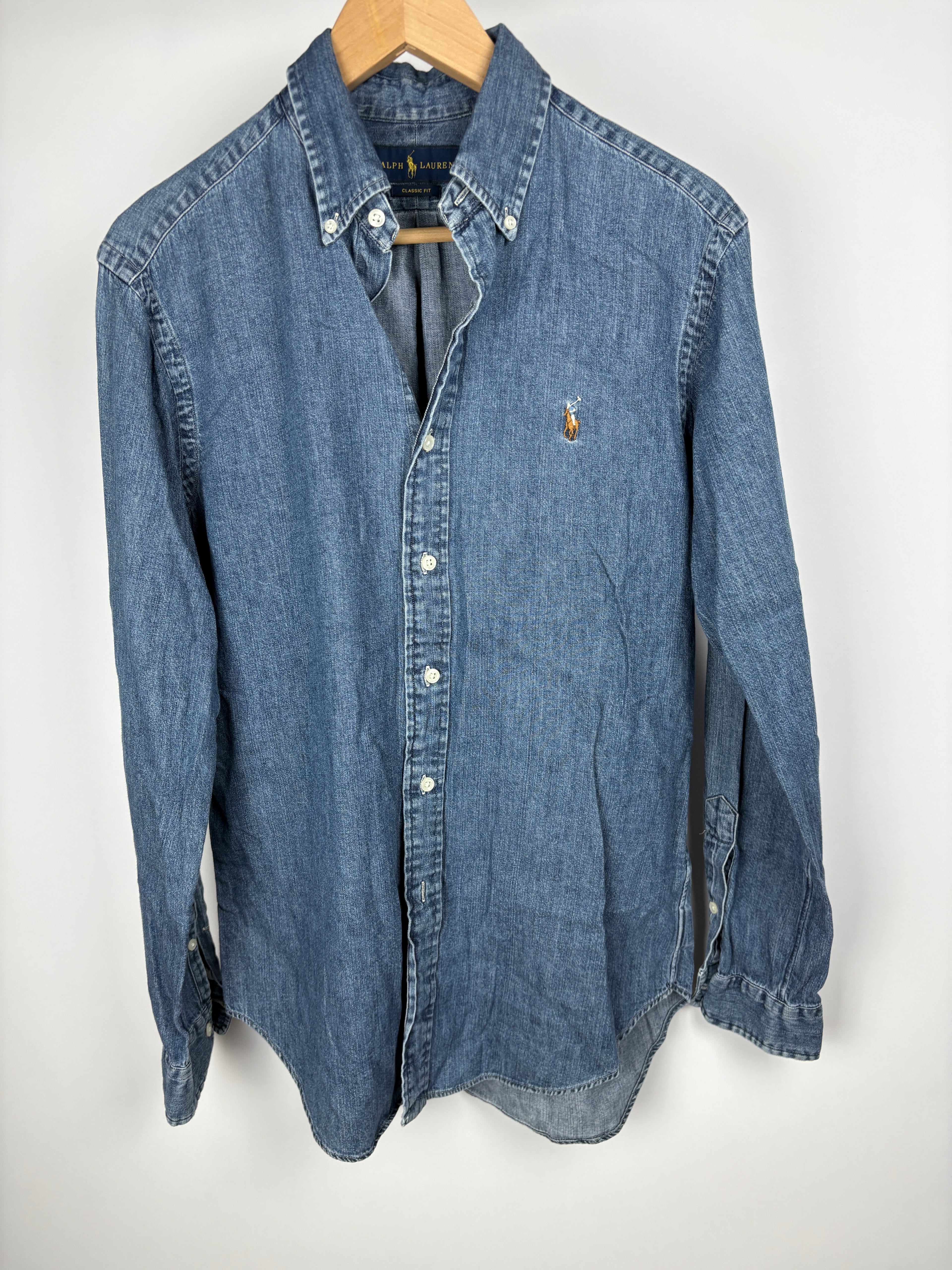 Polo Ralph Lauren denim skjorte (S)