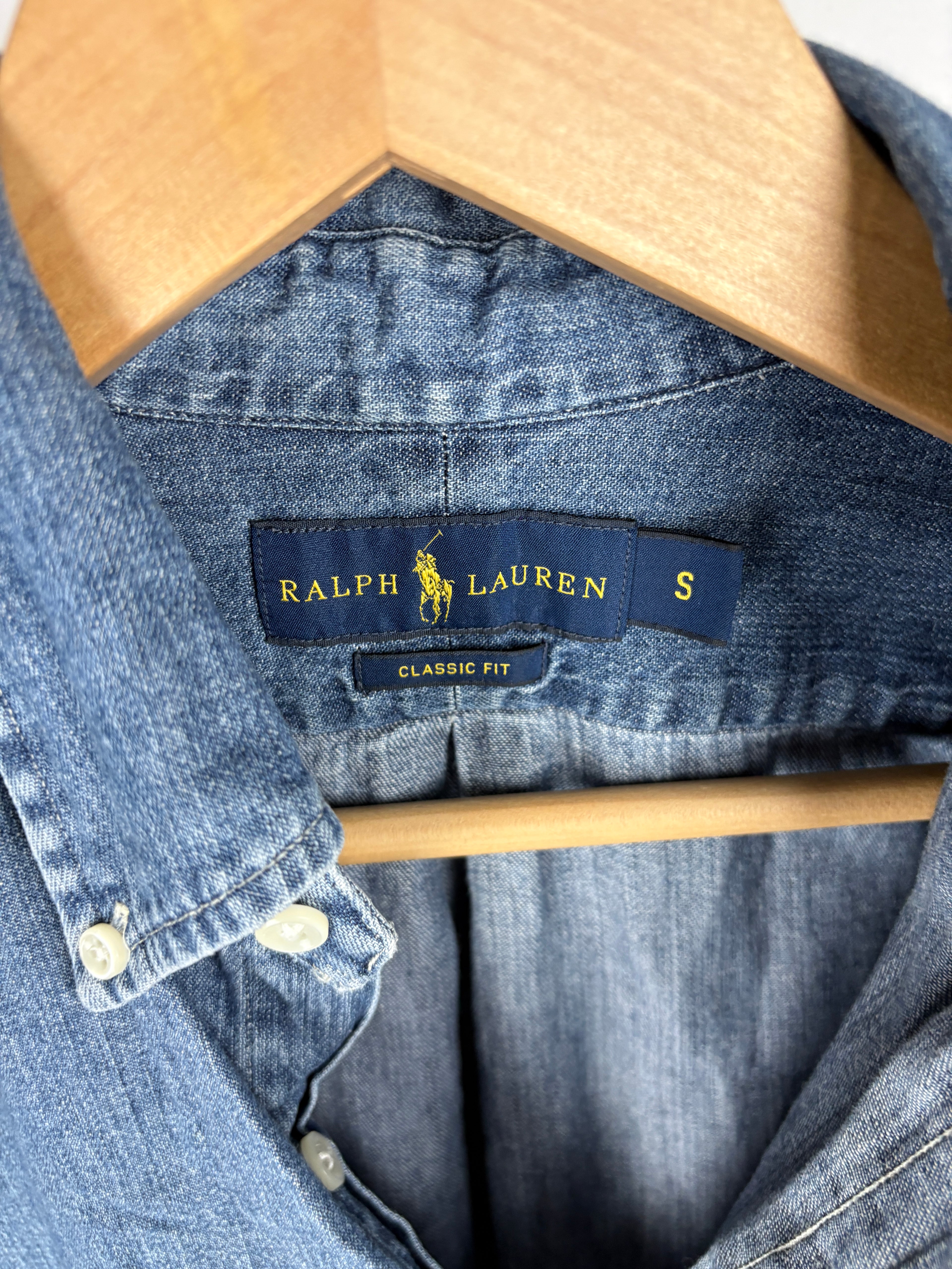 Polo Ralph Lauren denim skjorte (S)