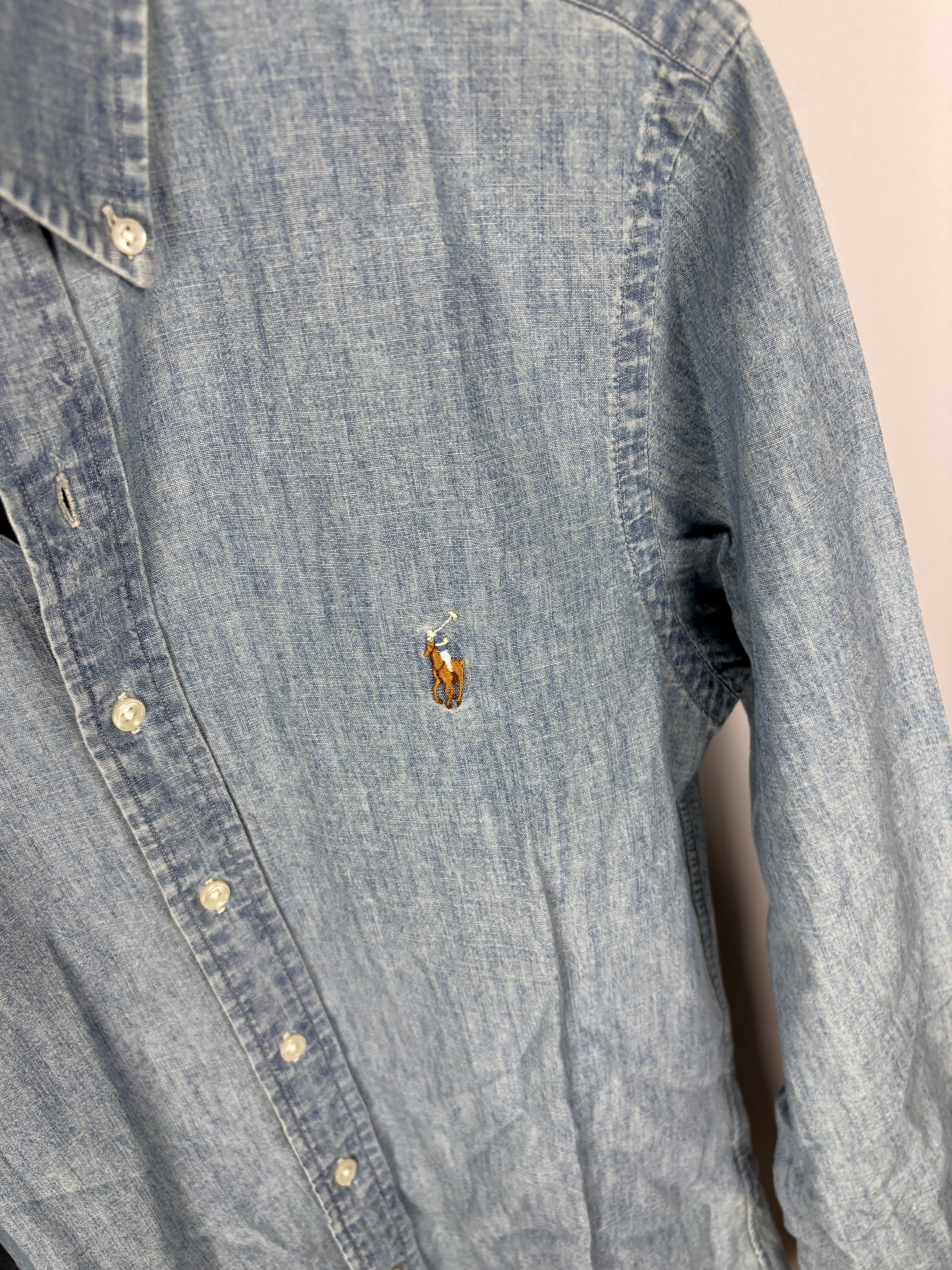Polo Ralph Lauren denim skjorte (S)