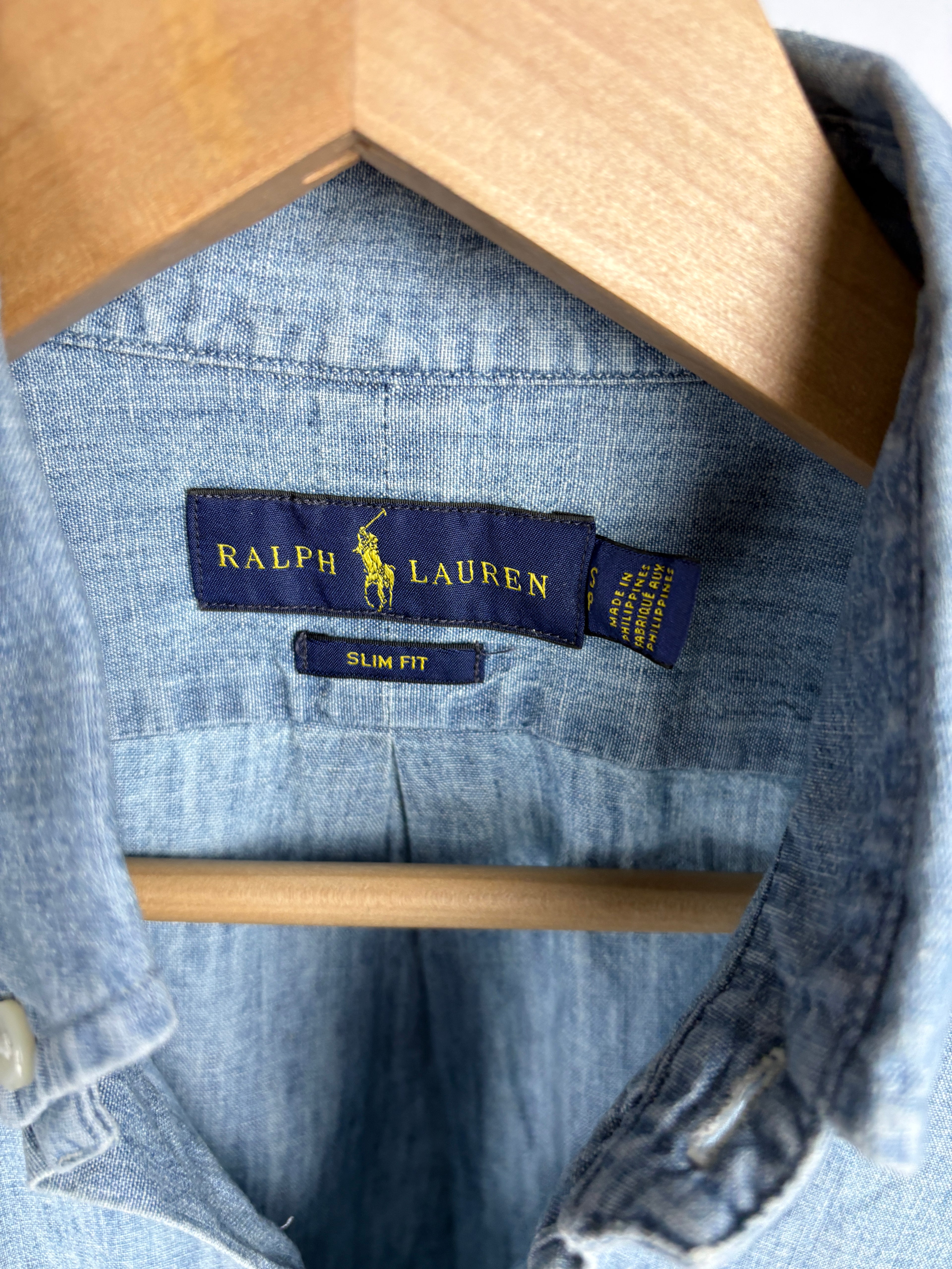 Polo Ralph Lauren denim skjorte (S)