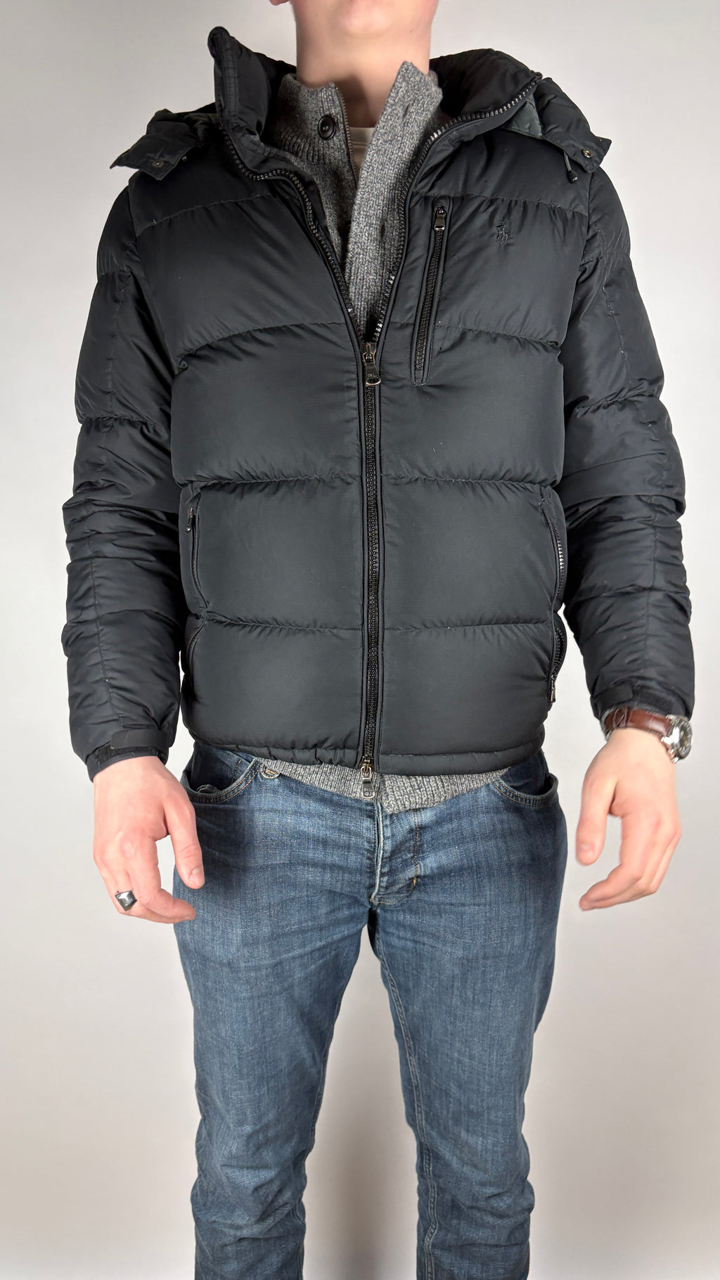 Polo ralph lauren boble jakke (M)