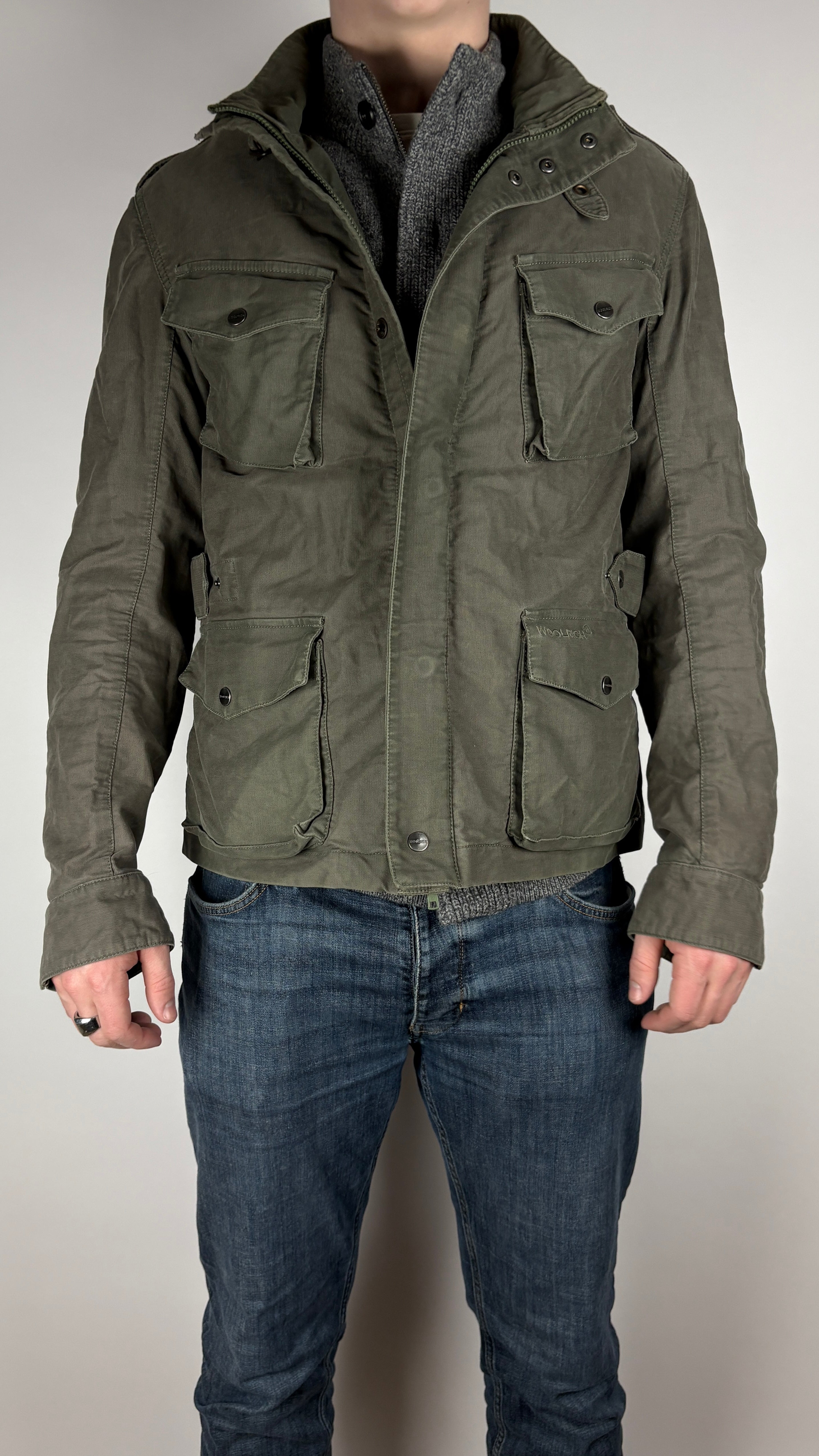Woolrich field jakke (L)