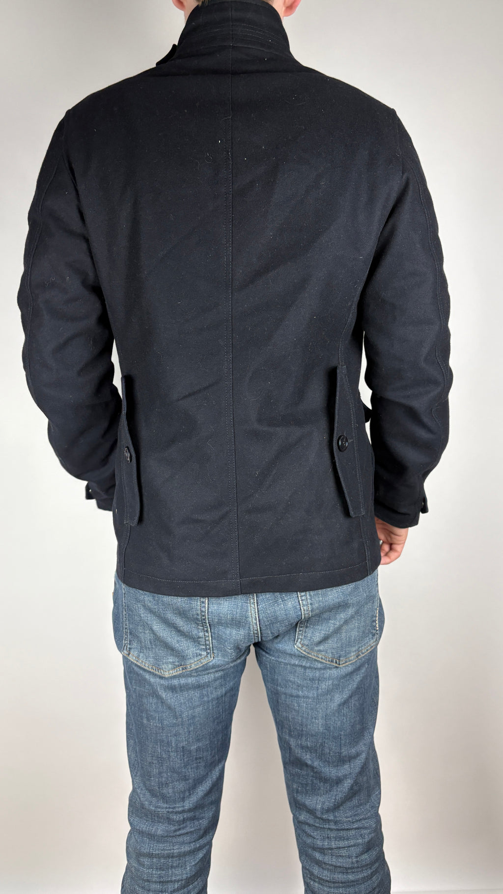 Woolrich overfrakk (L)
