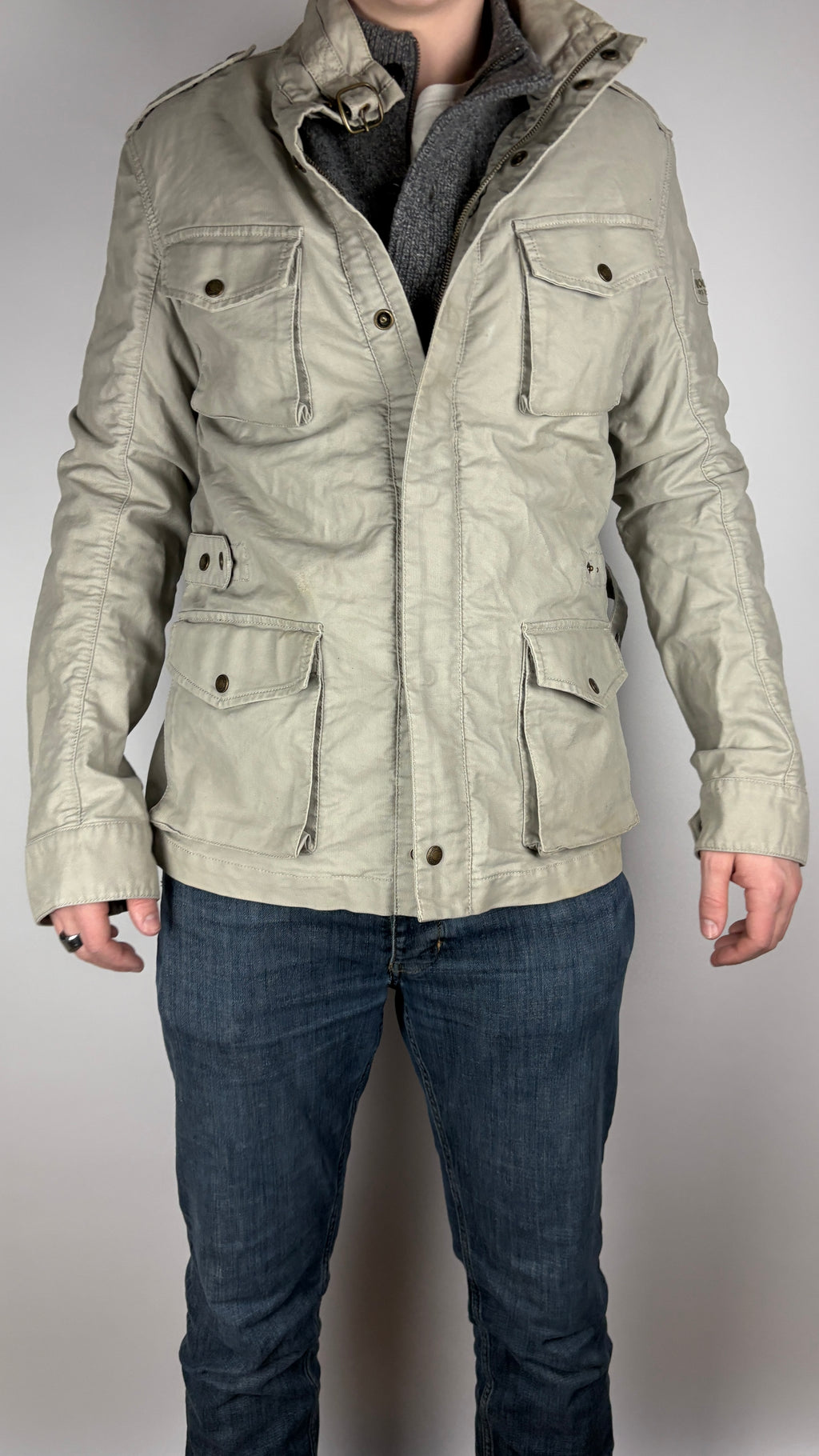 Woolrich field jakke (L)