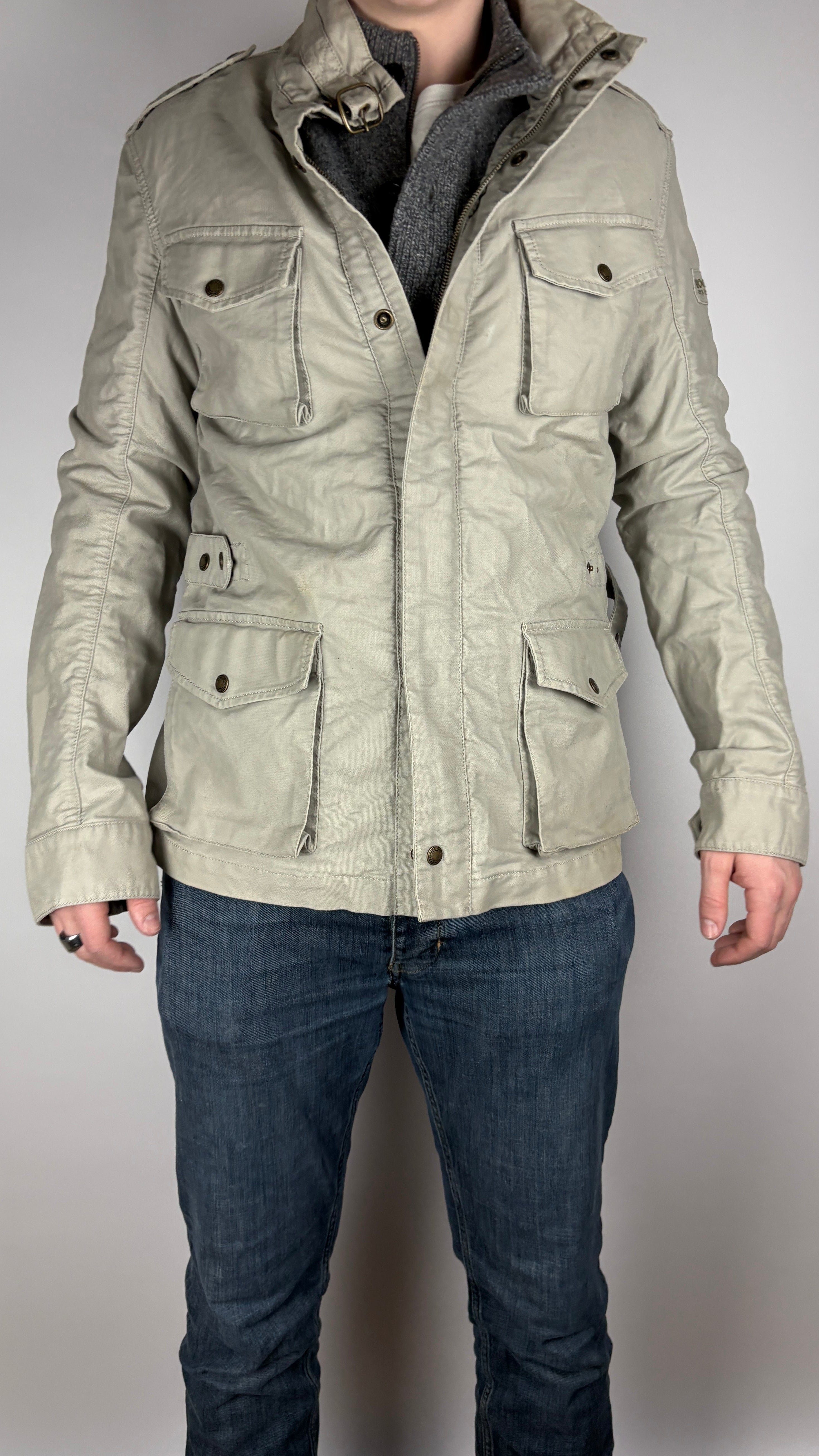 Woolrich field jakke (L)