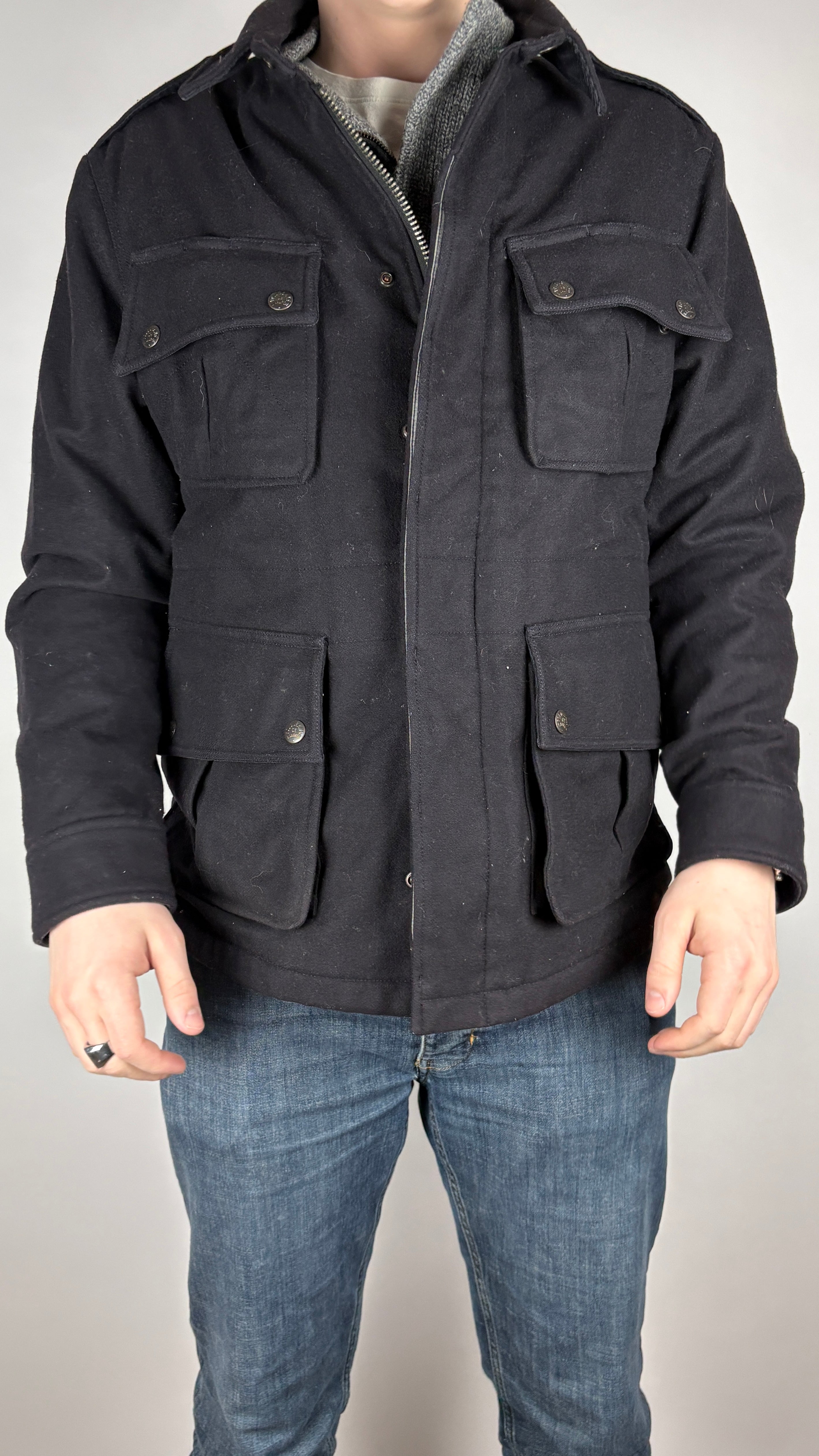 Polo ralph lauren overfrakk (L)