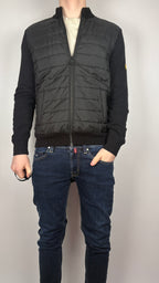 Barbour Cardigan i sort, str. S