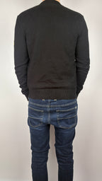 Barbour Cardigan i sort, str. S