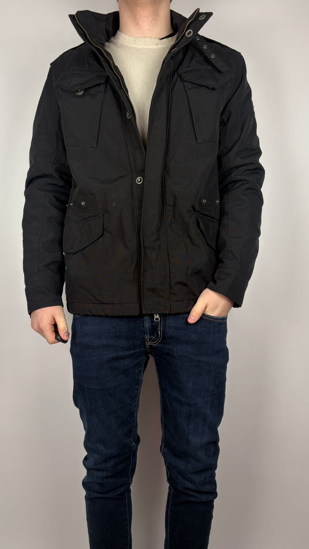 Woolrich field jakke (L)