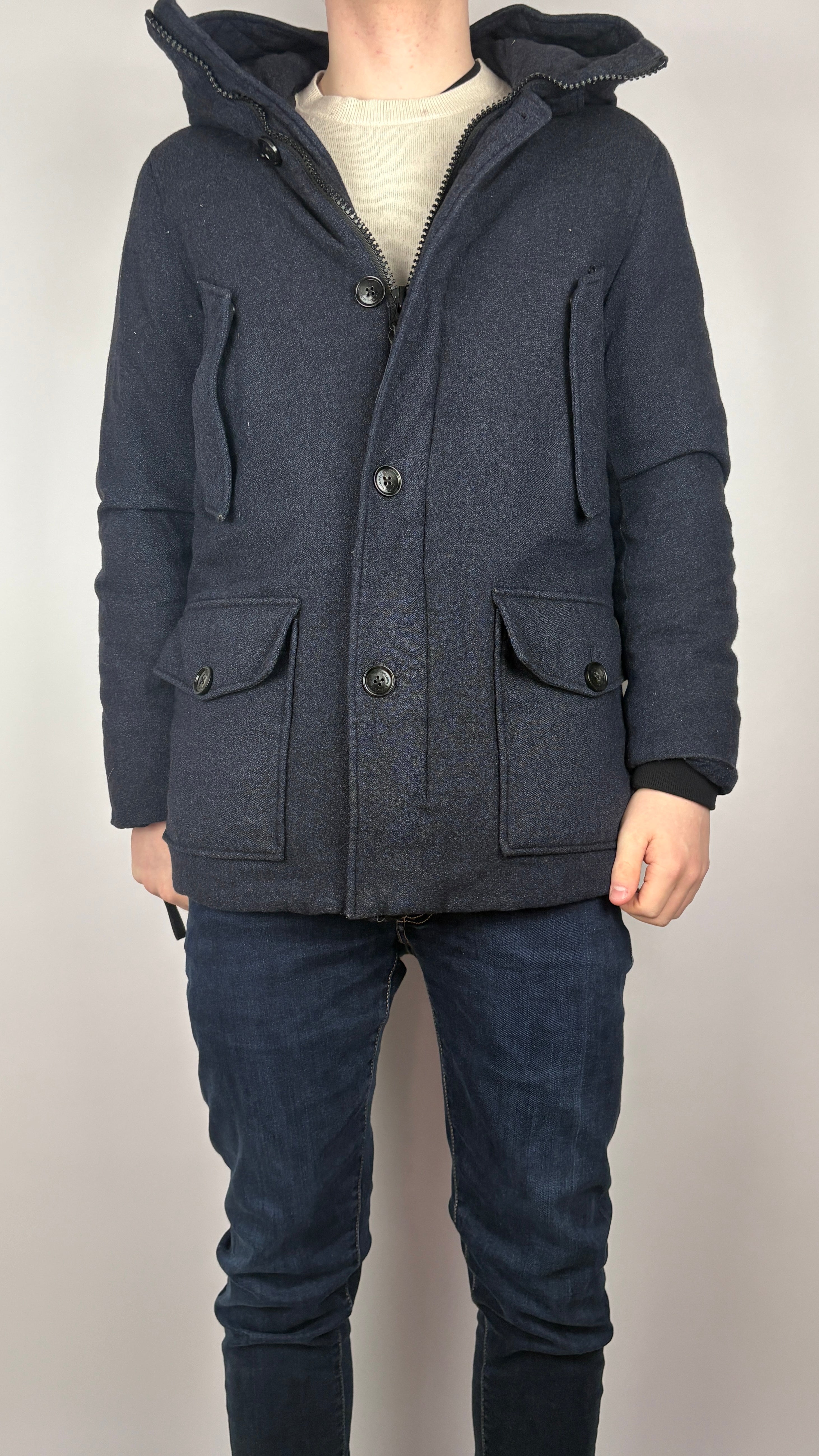 Woolrich boble jakke (M)