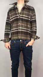 Reiss Overshirt i brun, str. S