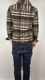 Reiss Overshirt i brun, str. S