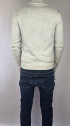 Reiss Cardigan i grå, str. S