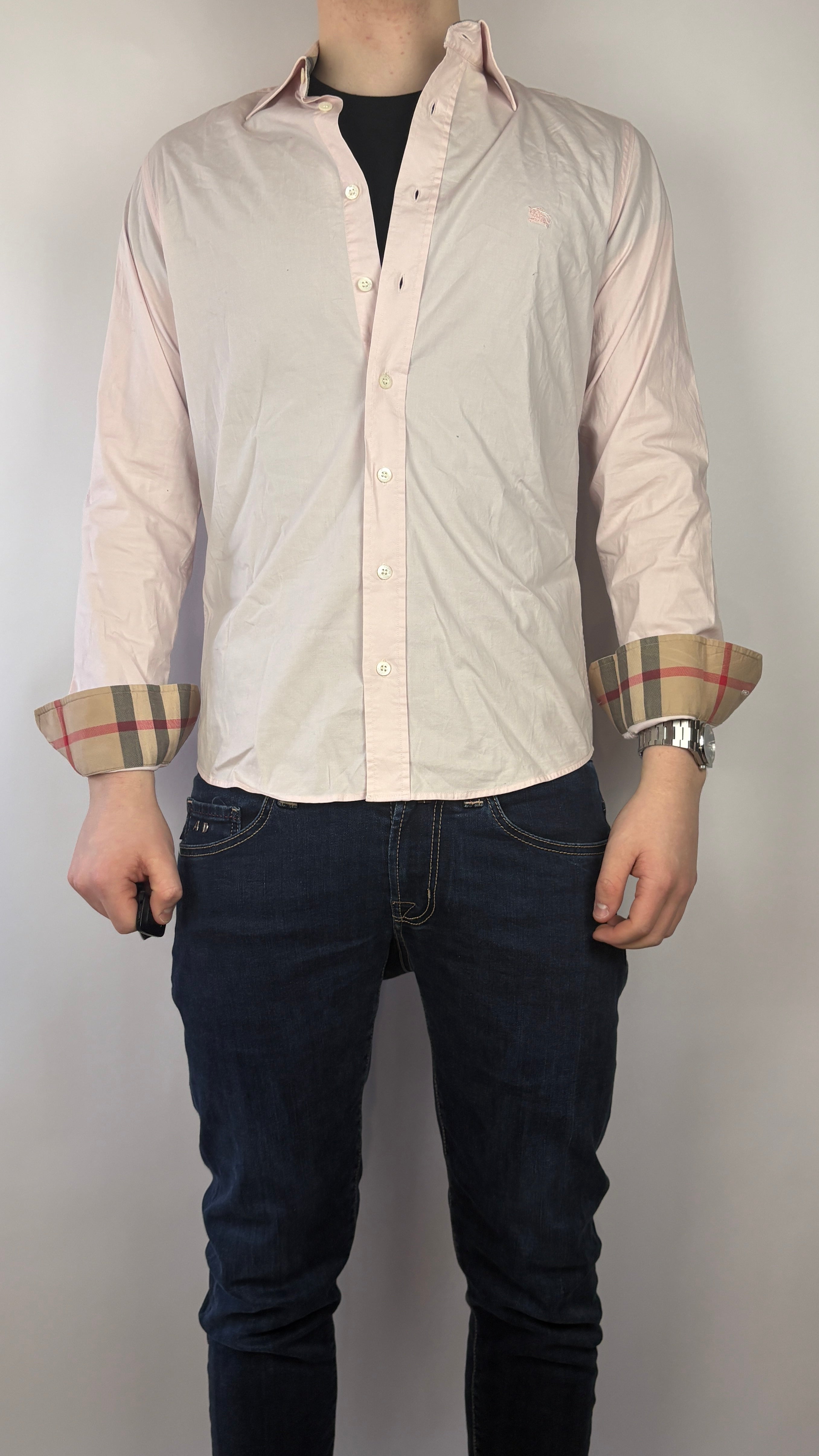 Burberry skjorte (S)