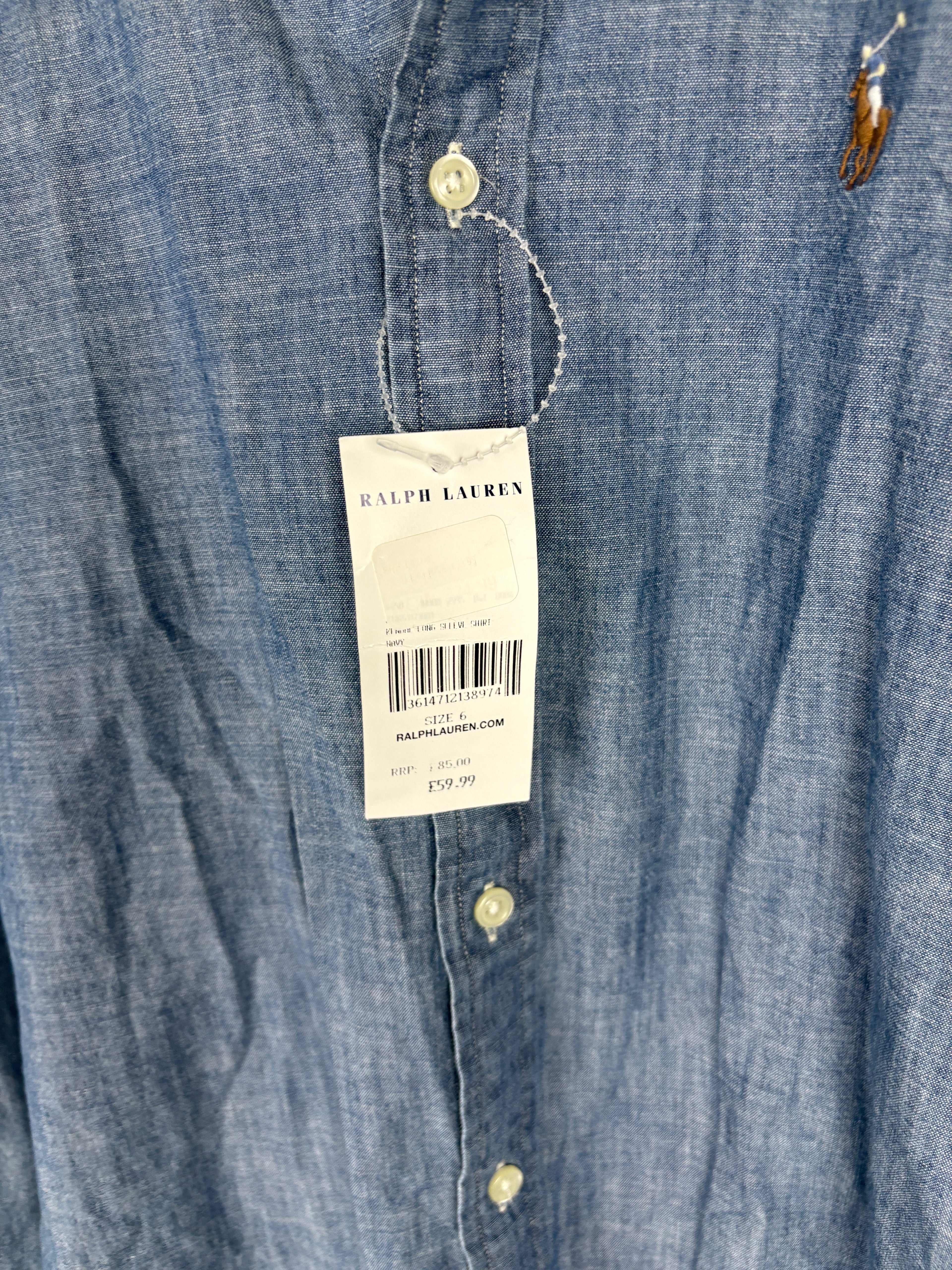 Polo Ralph Lauren Denimskjorte (XS)