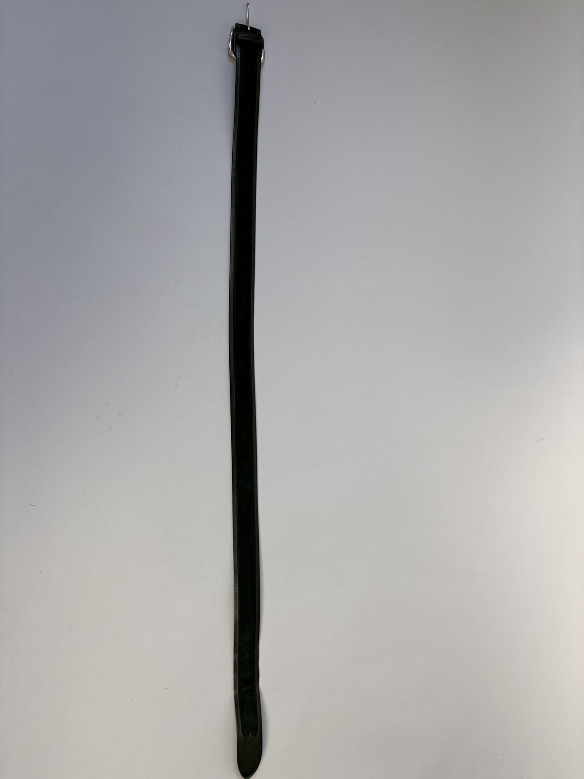 Orciani Skinnbelte i mørkegrønn, 85 cm