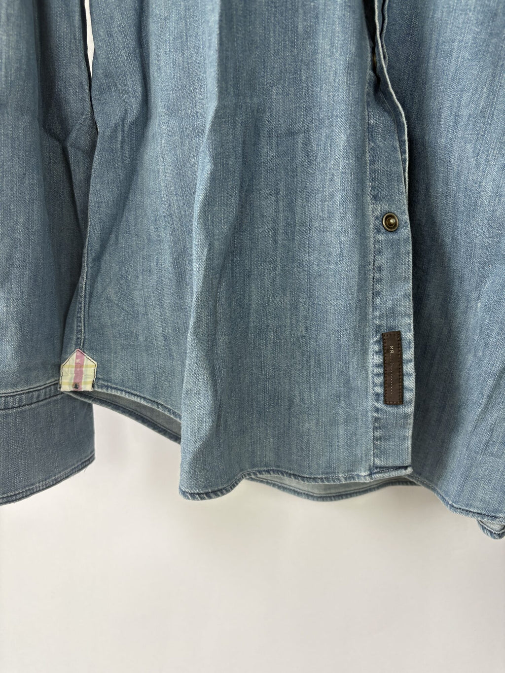 Jacob Cohen Denimskjorte i lyseblå, str. M/L