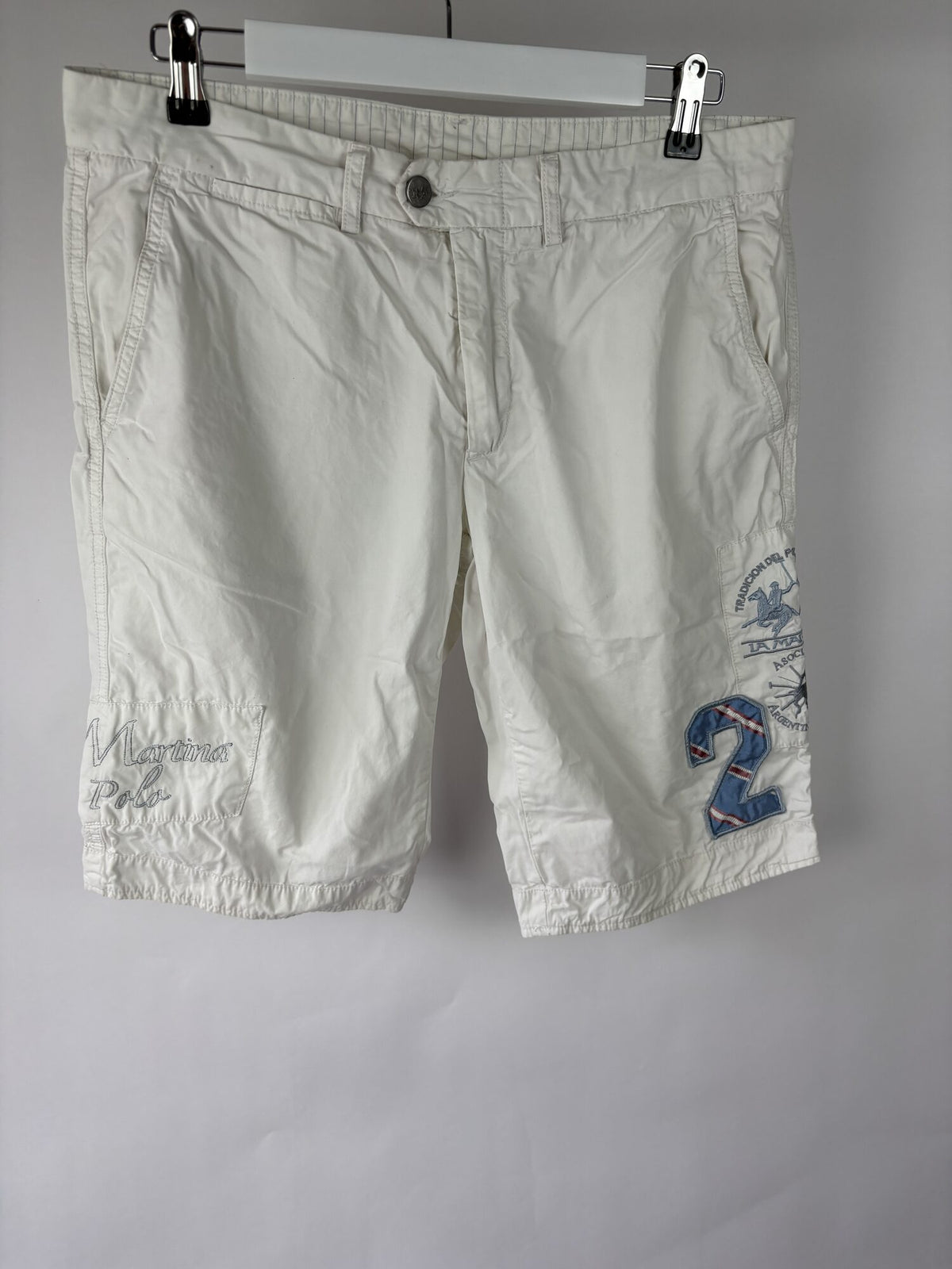 La Martina Shorts i hvit, W33