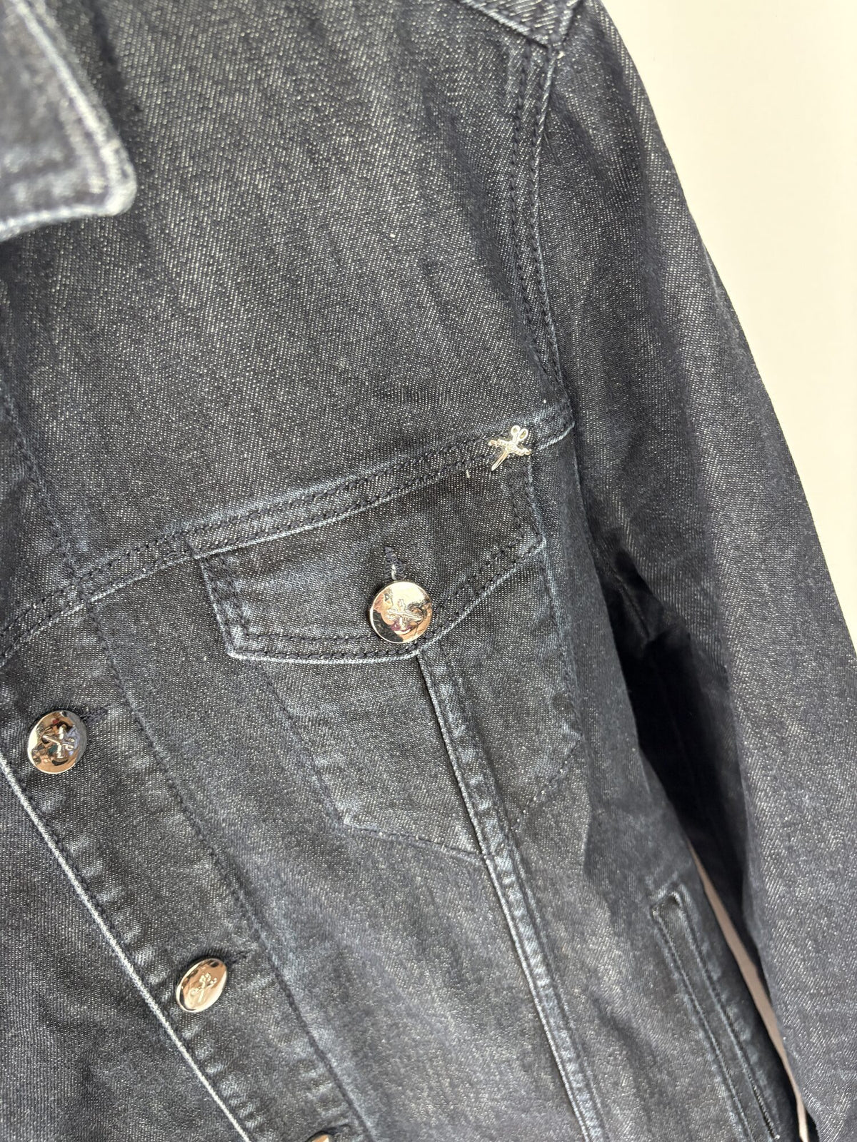 Tramarossa Denim overshirt i marineblå, str. M