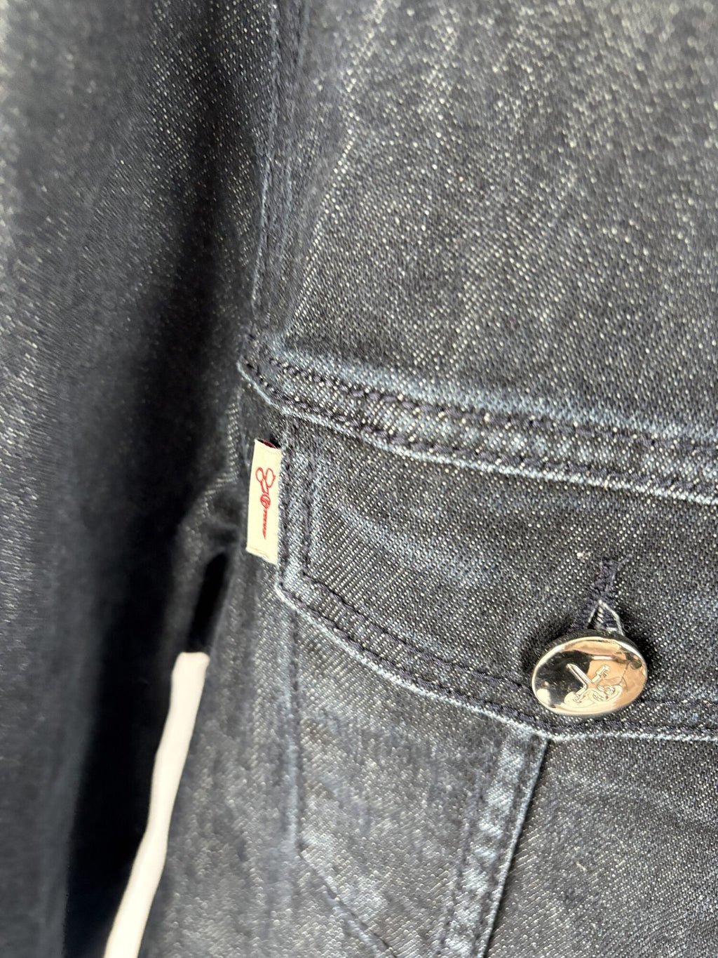 Tramarossa Denim overshirt i marineblå, str. M