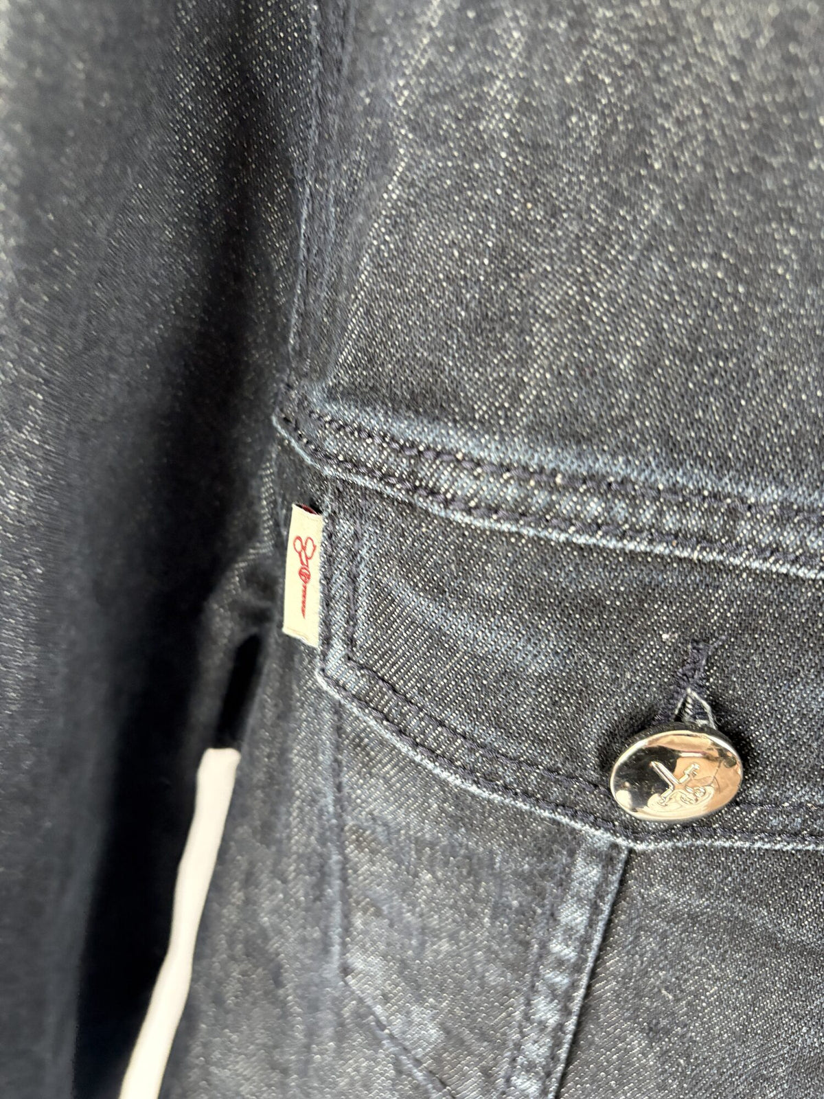 Tramarossa Denim overshirt i marineblå, str. M